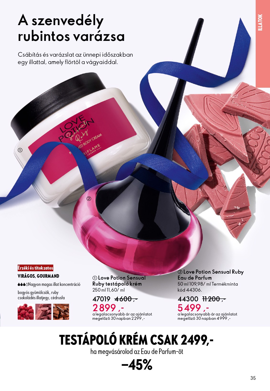 oriflame - Oriflame akciós újság, érvényes 12.03. - 12.23. - page: 35
