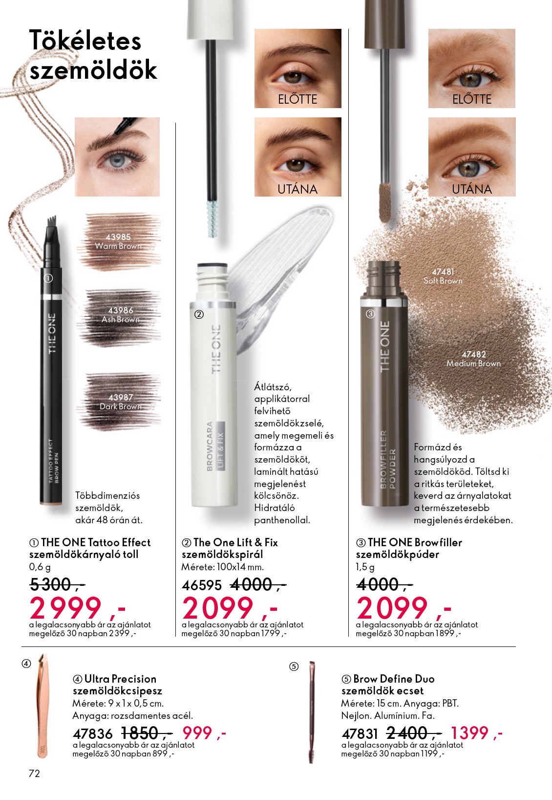 oriflame - Oriflame akciós újság, érvényes 12.03. - 12.23. - page: 72