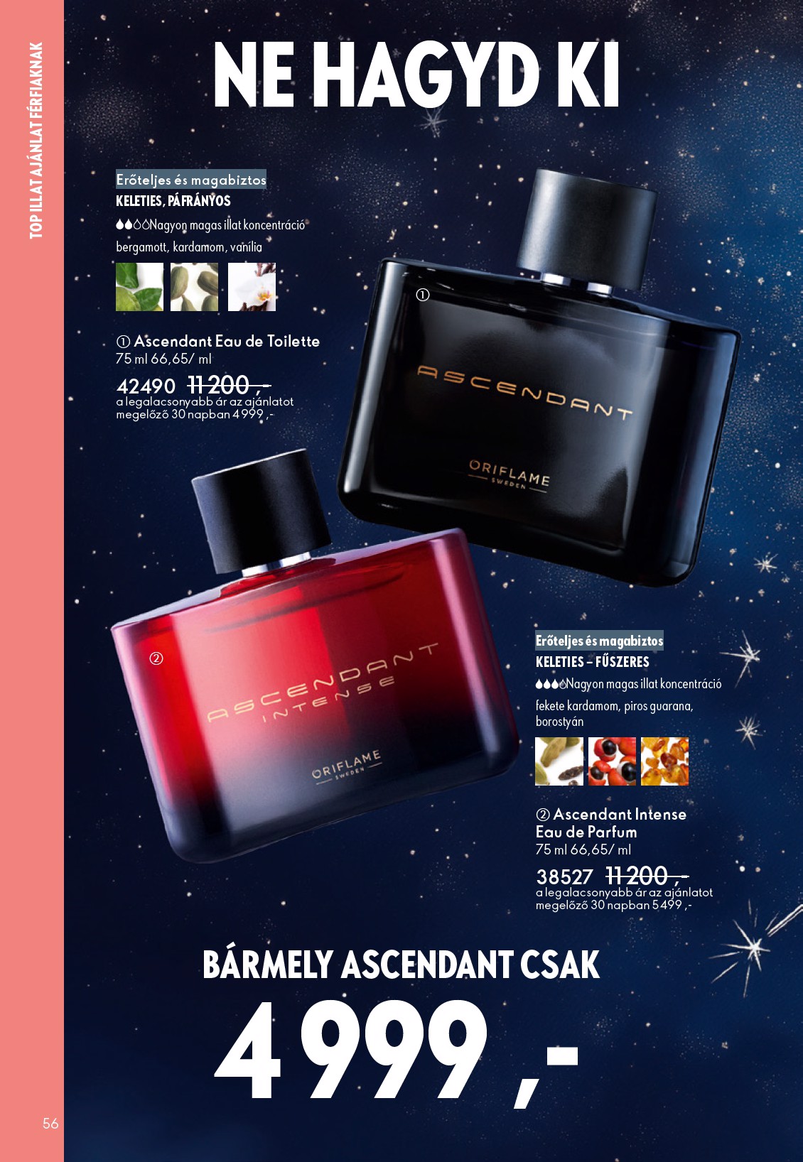 oriflame - Oriflame akciós újság, érvényes 12.03. - 12.23. - page: 56