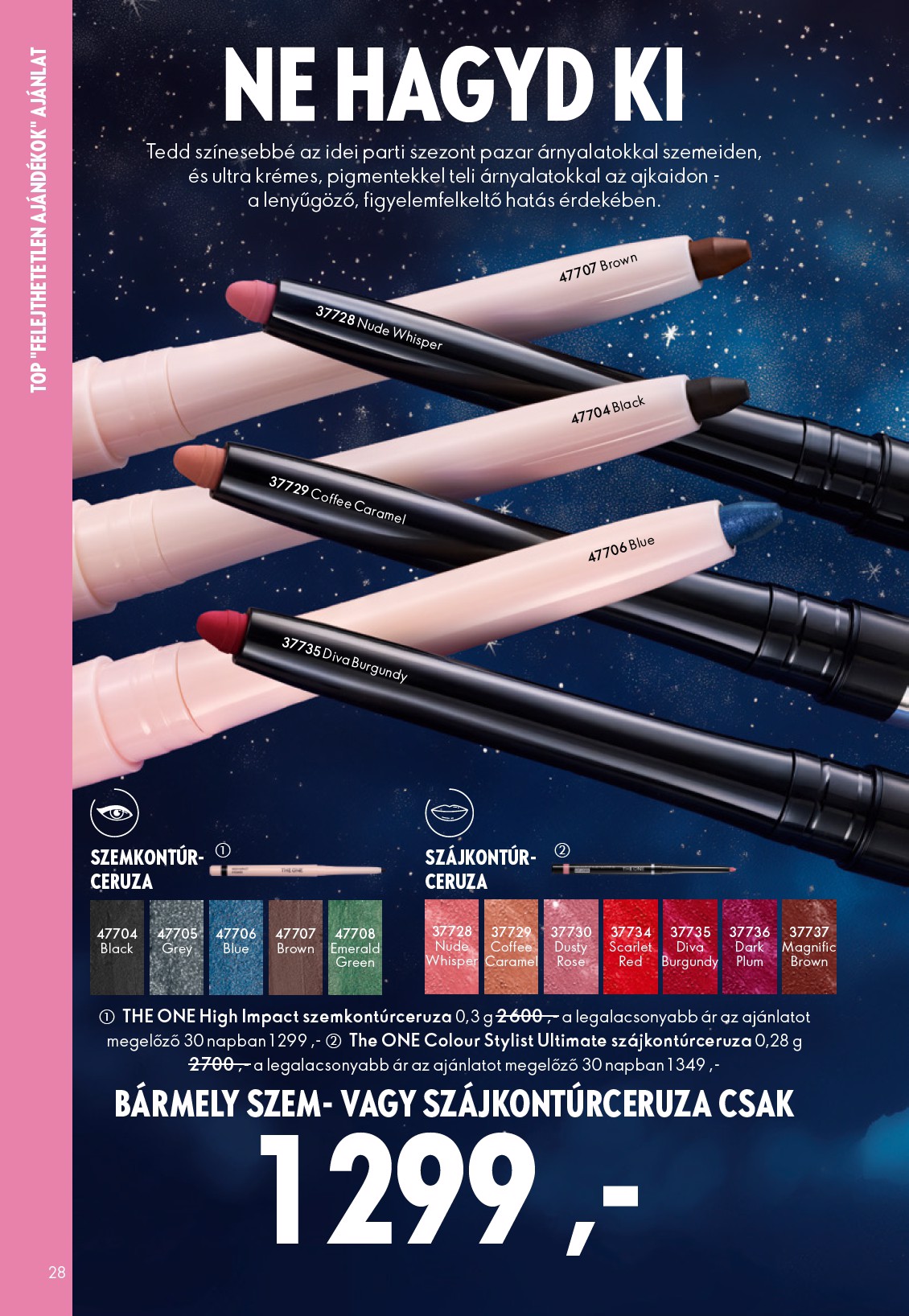 oriflame - Oriflame akciós újság, érvényes 12.03. - 12.23. - page: 28