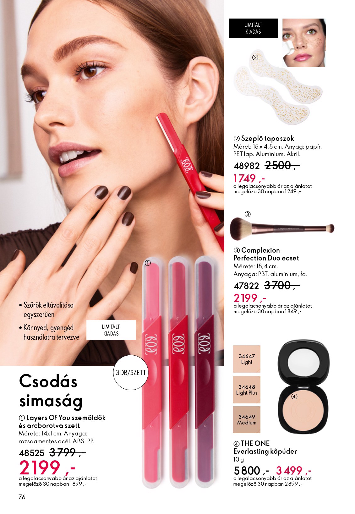 oriflame - Oriflame akciós újság, érvényes 12.03. - 12.23. - page: 76