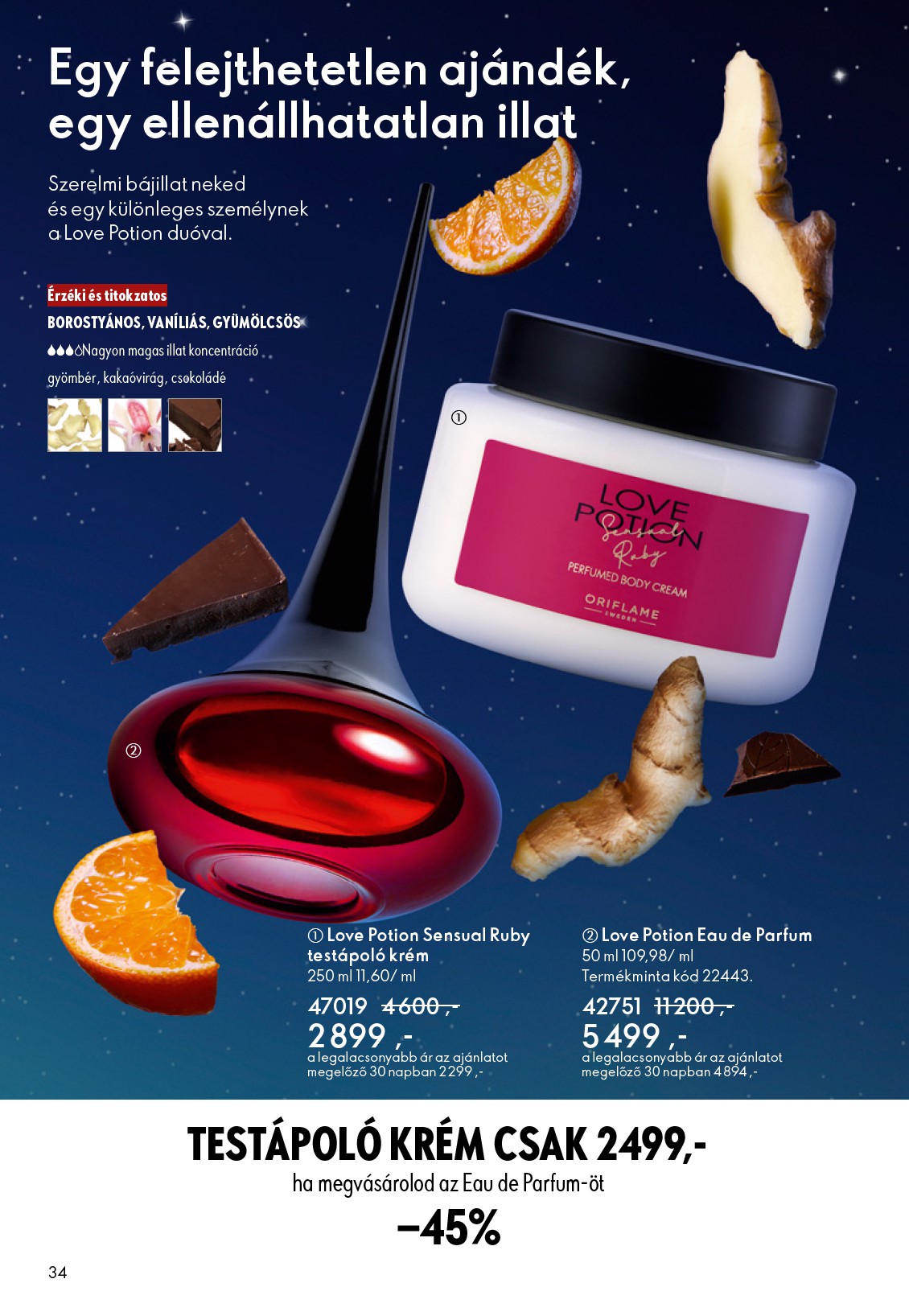 oriflame - Oriflame akciós újság, érvényes 12.03. - 12.23. - page: 34