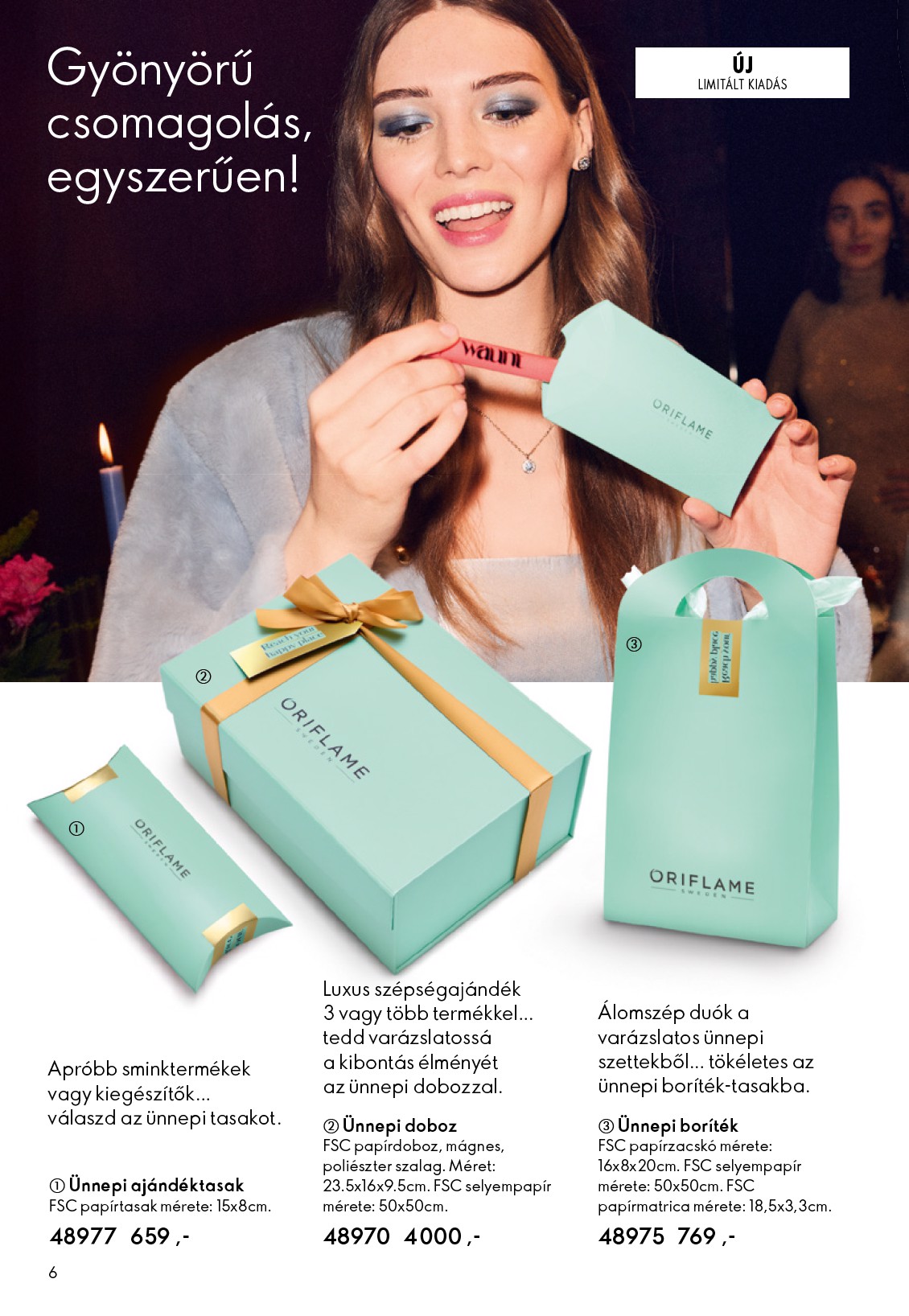 oriflame - Oriflame akciós újság, érvényes 12.03. - 12.23. - page: 6