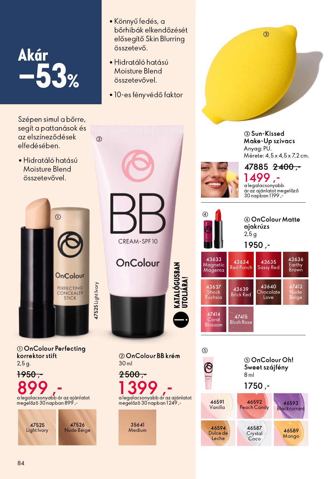 oriflame - Oriflame akciós újság, érvényes 12.03. - 12.23. - page: 84