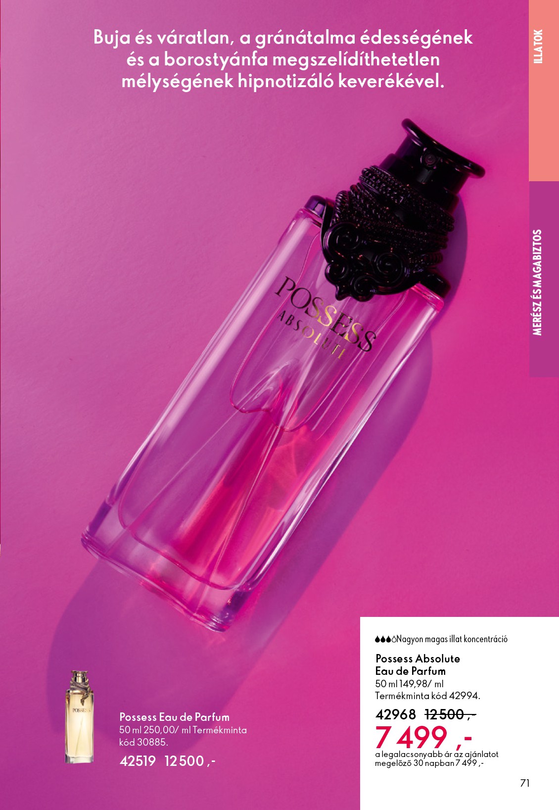 oriflame - Oriflame akciós újság, érvényes 12.24. - 01.20. - page: 71