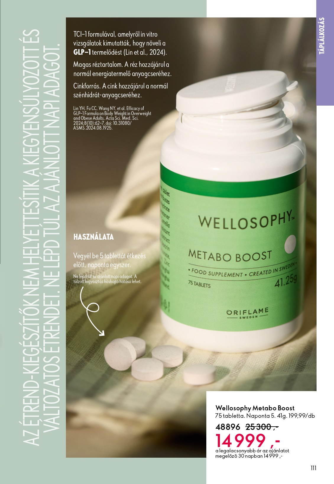oriflame - Oriflame akciós újság, érvényes 12.24. - 01.20. - page: 111
