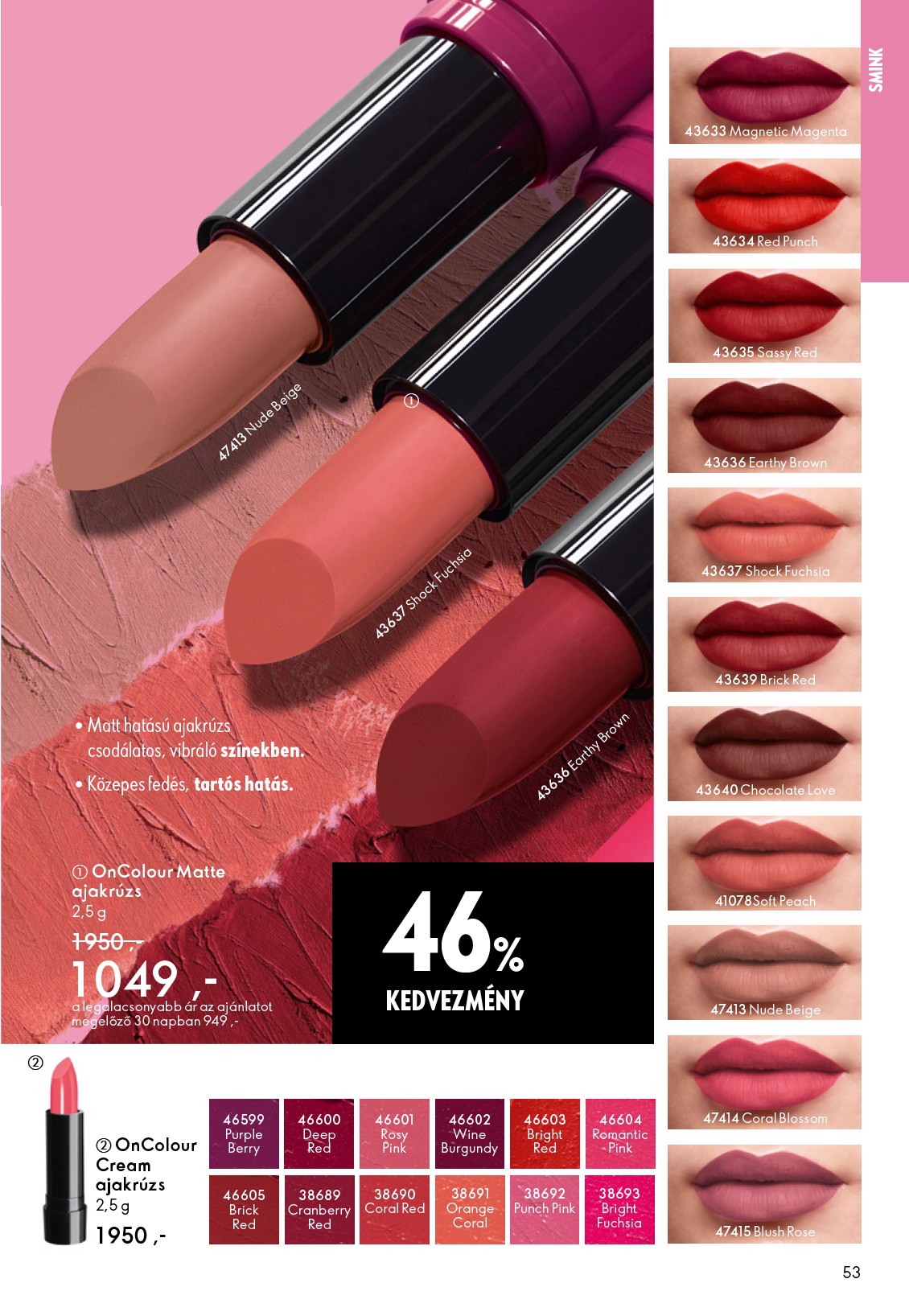 oriflame - Oriflame akciós újság, érvényes 12.24. - 01.20. - page: 53