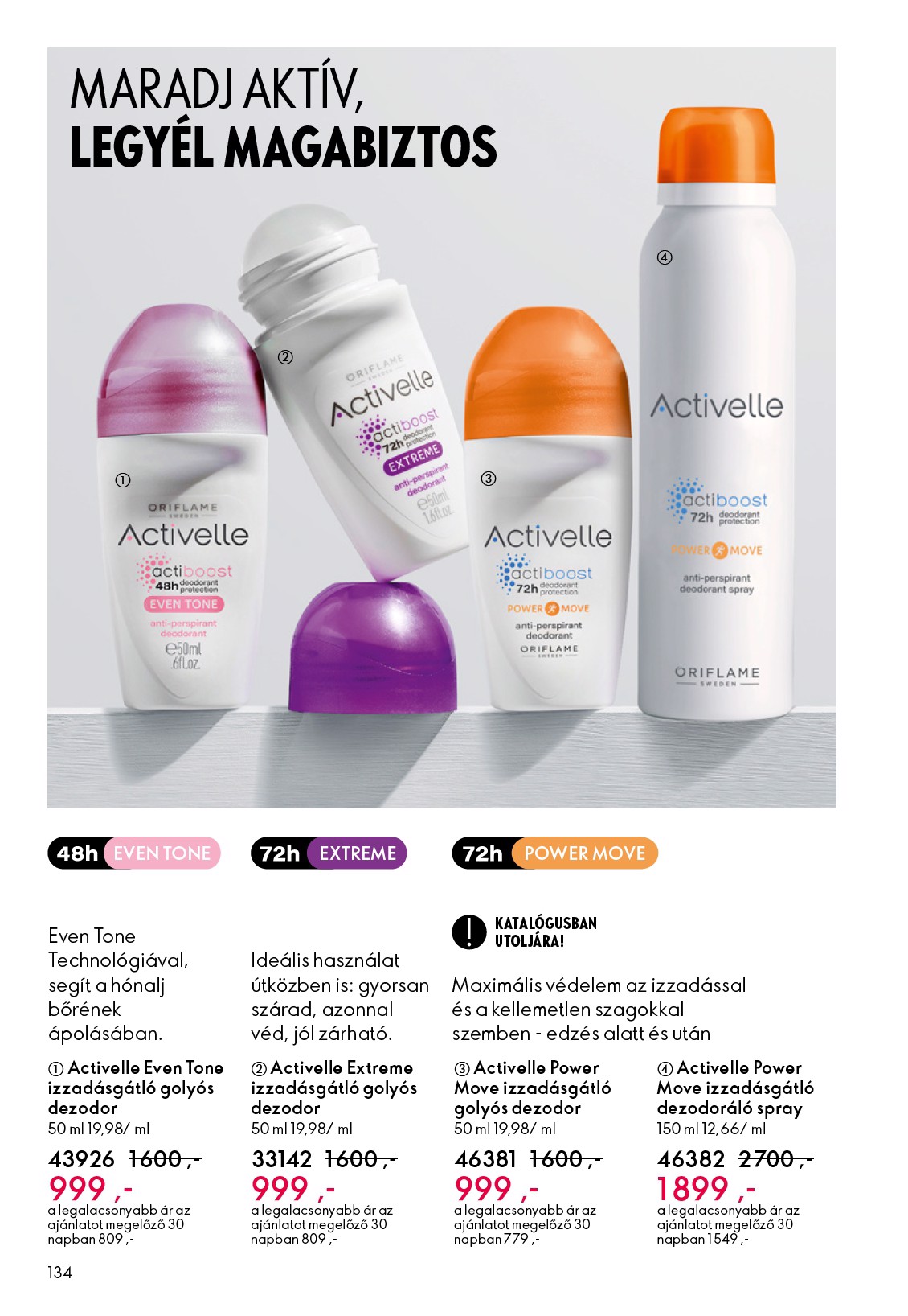 oriflame - Oriflame akciós újság, érvényes 01.21. - 02.10. - page: 134