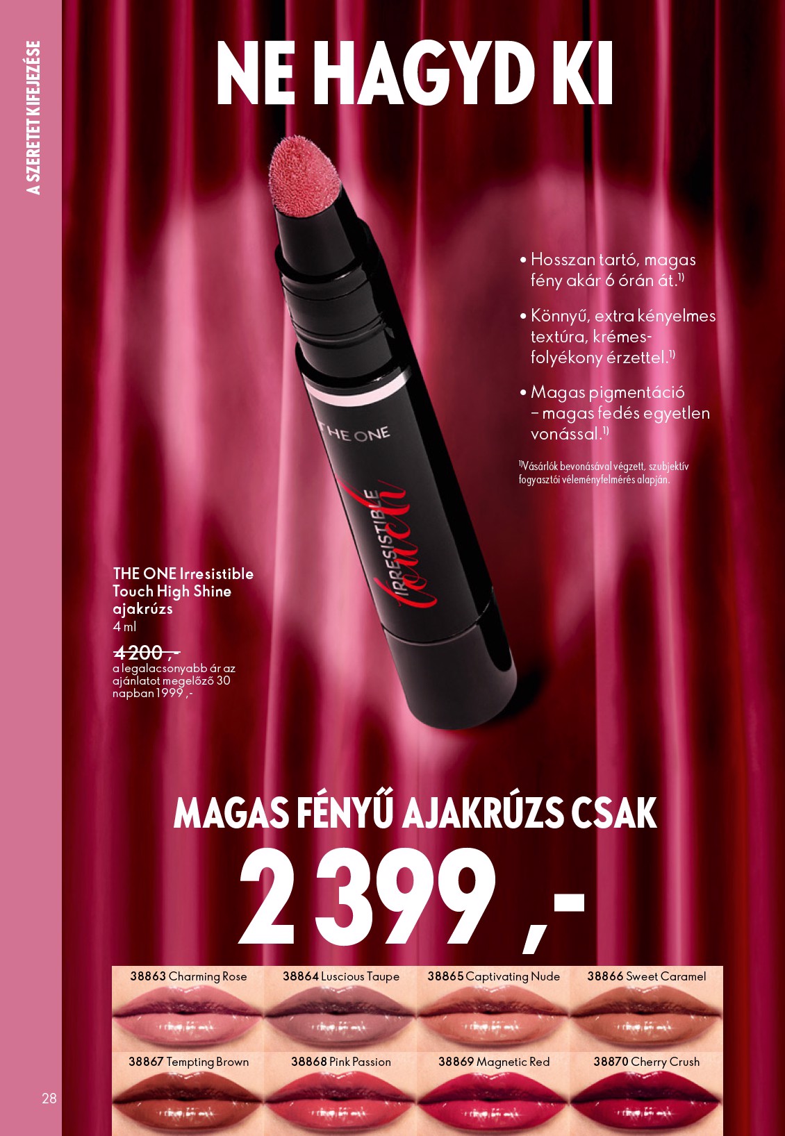 oriflame - Oriflame akciós újság, érvényes 01.21. - 02.10. - page: 28