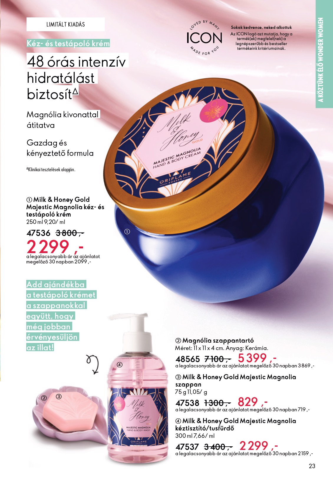 oriflame - Oriflame akciós újság, érvényes 2026.02.11. - 2026.03.03. - page: 23