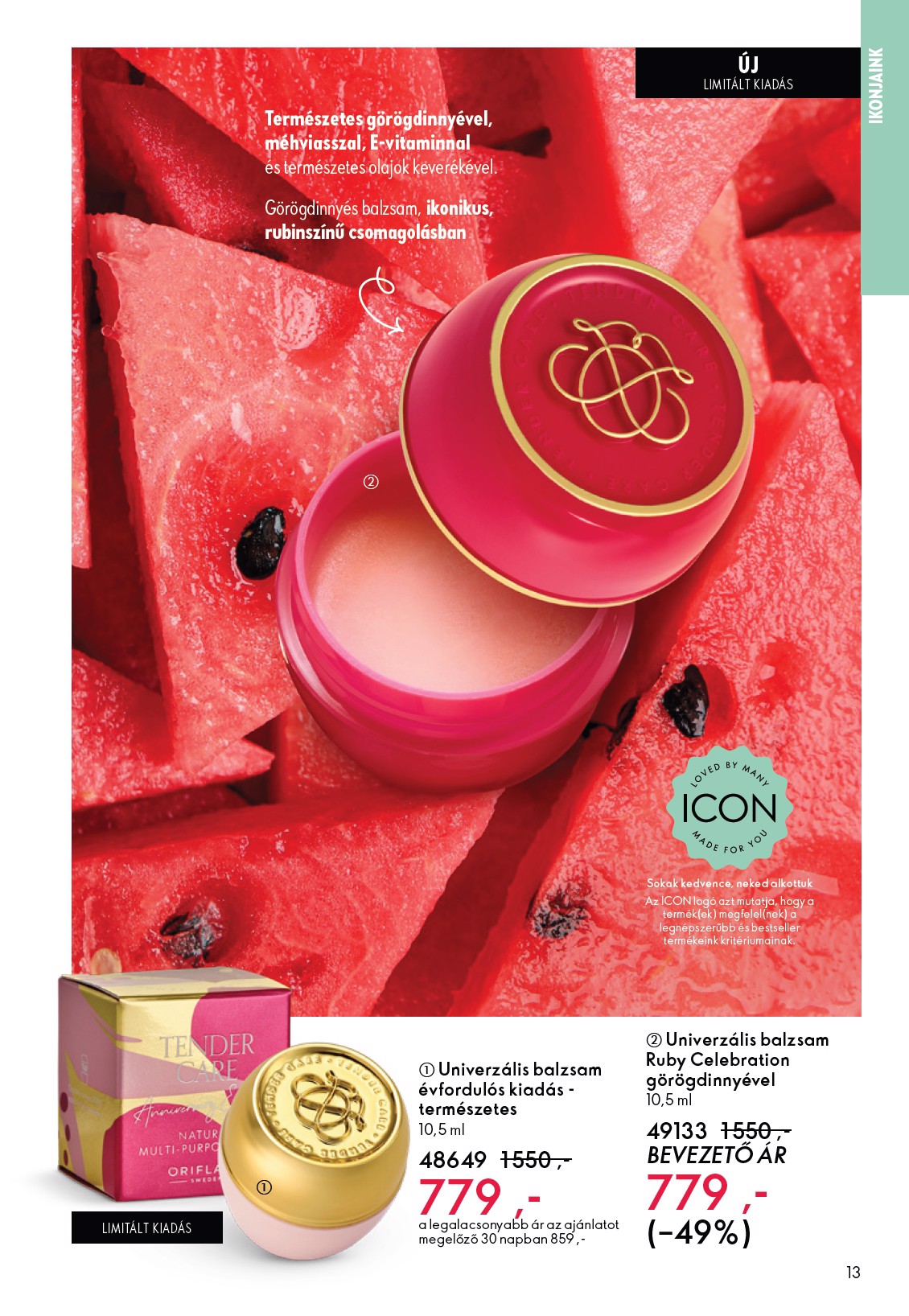 oriflame - Oriflame akciós újság, érvényes 2026.03.04. - 2026.03.24. - page: 13