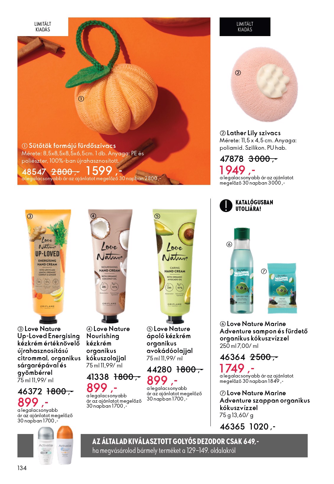 oriflame - Oriflame akciós újság, érvényes 2026.03.04. - 2026.03.24. - page: 134