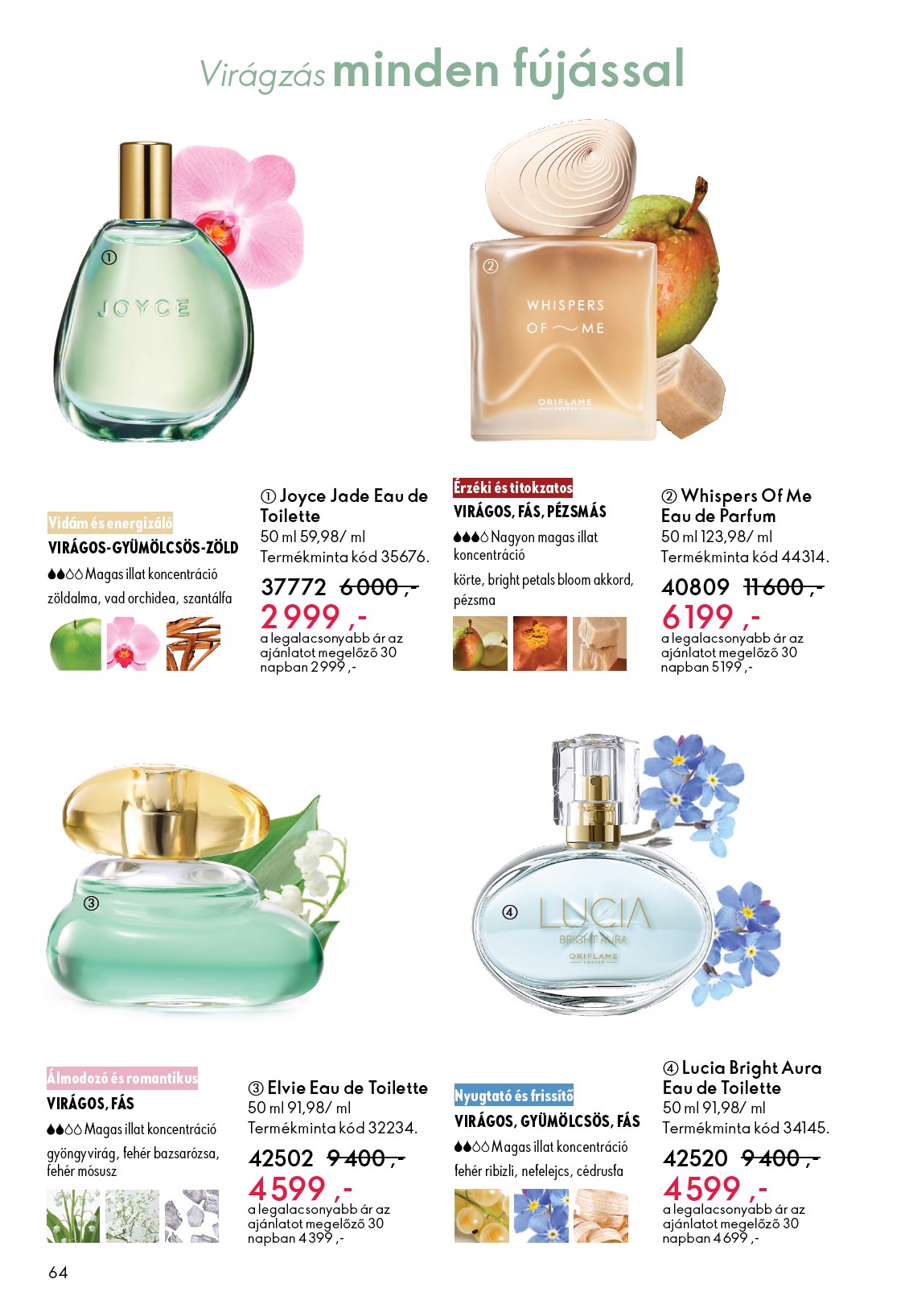 oriflame - Oriflame akciós újság, érvényes 2026.03.25. - 2026.04.14. - page: 64
