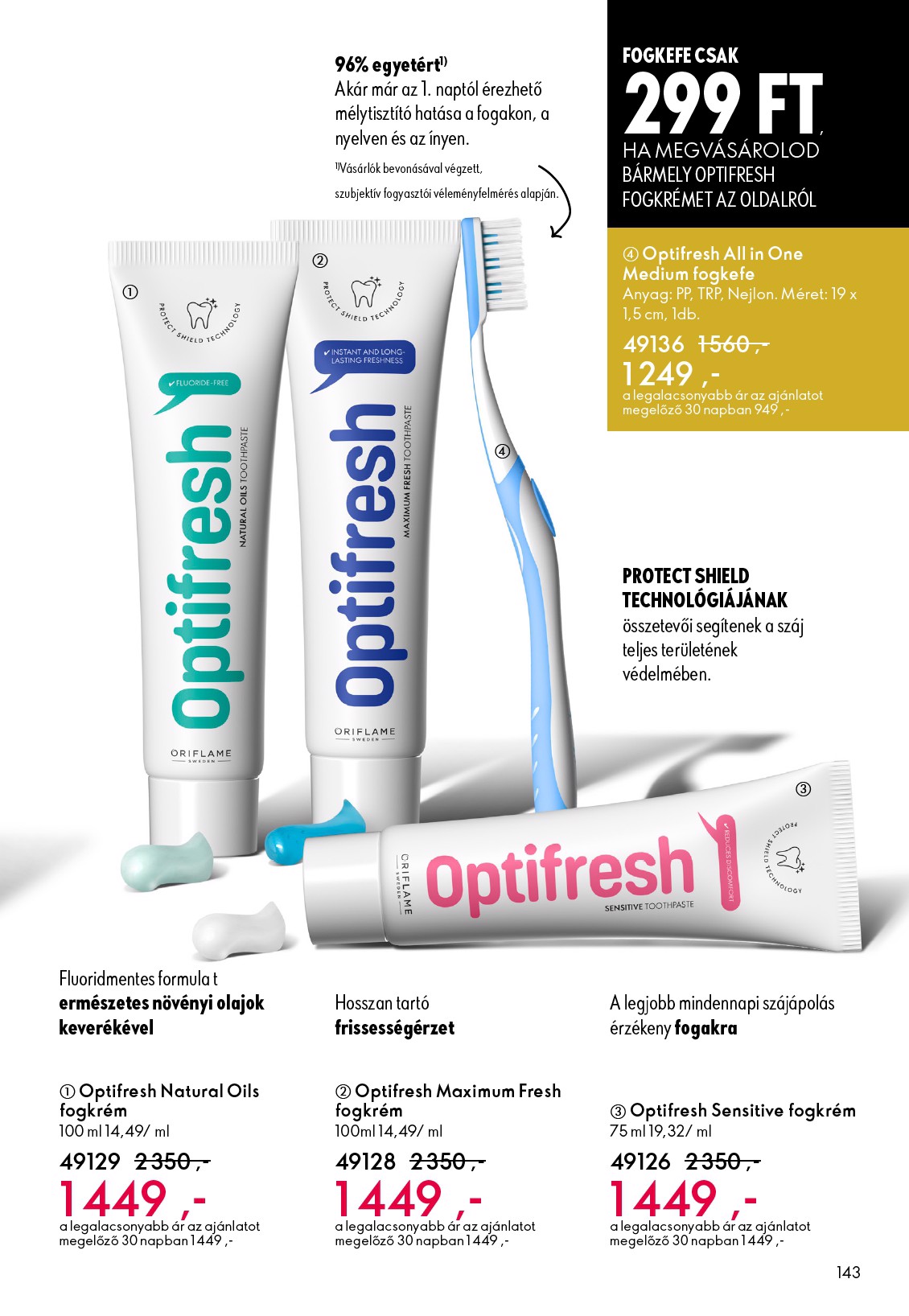 oriflame - Oriflame akciós újság, érvényes 2026.03.25. - 2026.04.14. - page: 143
