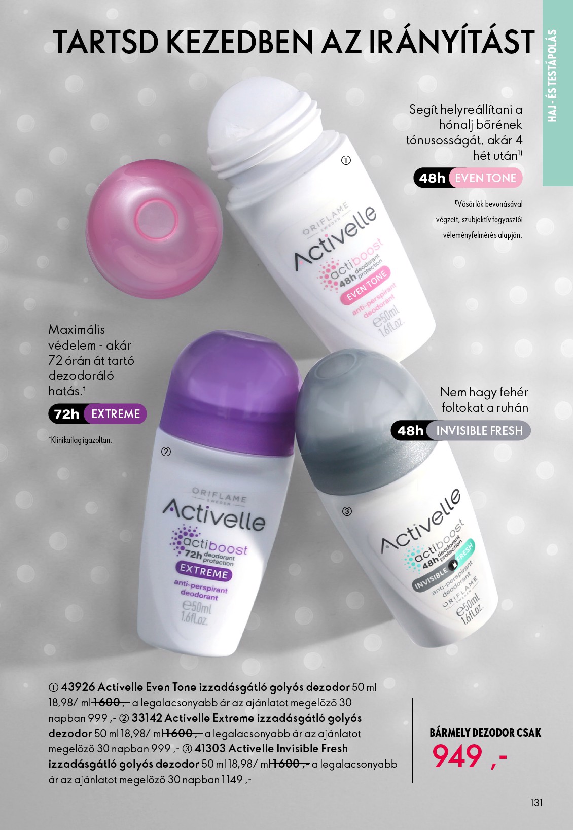 oriflame - Oriflame akciós újság, érvényes 2026.03.25. - 2026.04.14. - page: 131