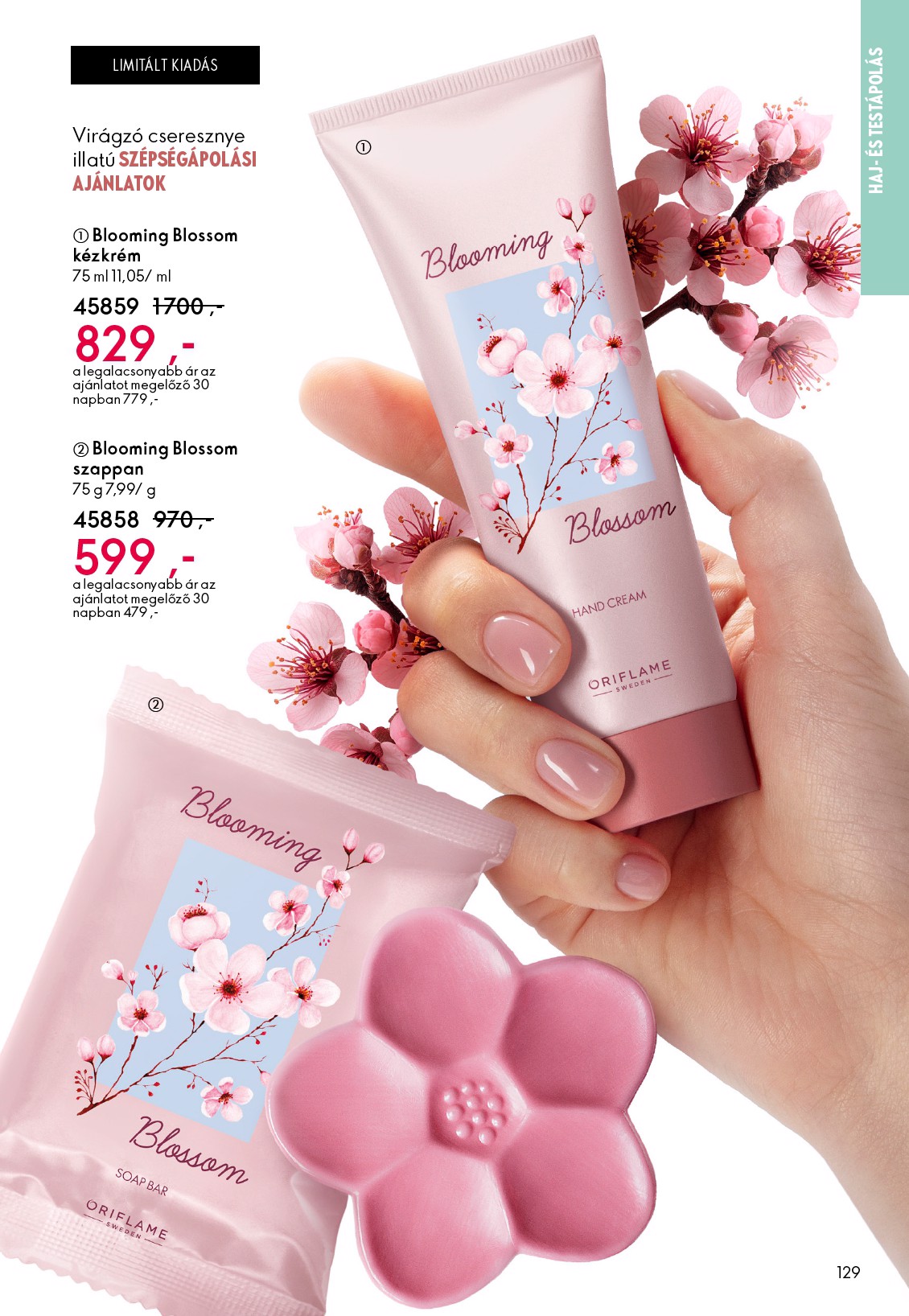 oriflame - Oriflame akciós újság, érvényes 2026.03.25. - 2026.04.14. - page: 129