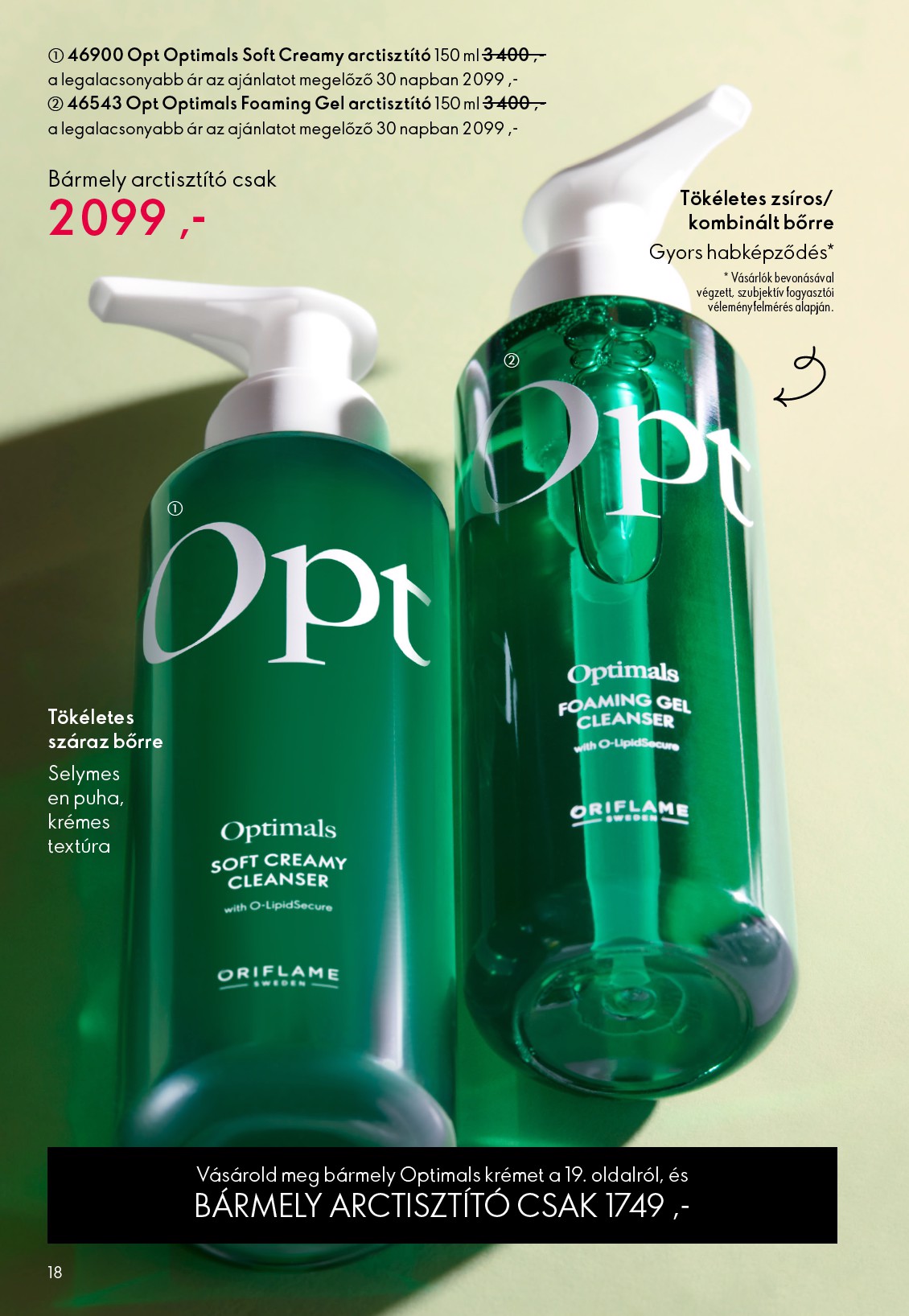 oriflame - Oriflame akciós újság, érvényes 2026.03.25. - 2026.04.14. - page: 18