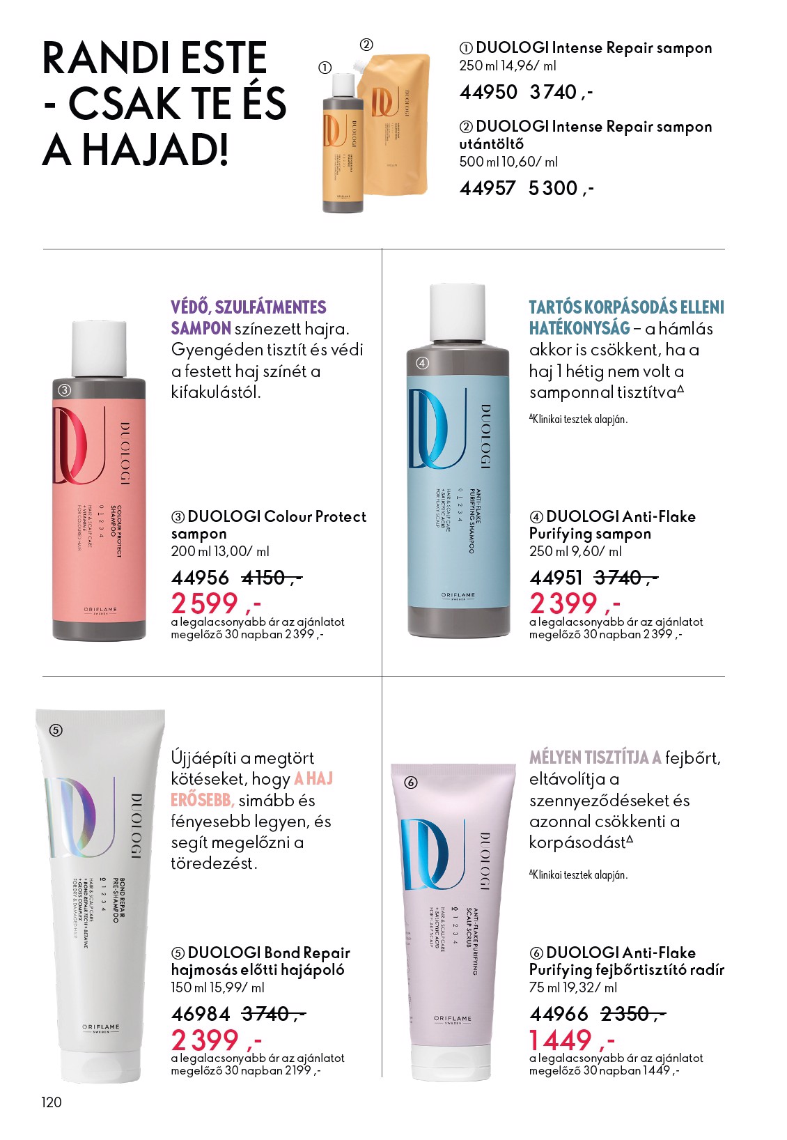oriflame - Oriflame akciós újság, érvényes 2026.03.25. - 2026.04.14. - page: 120