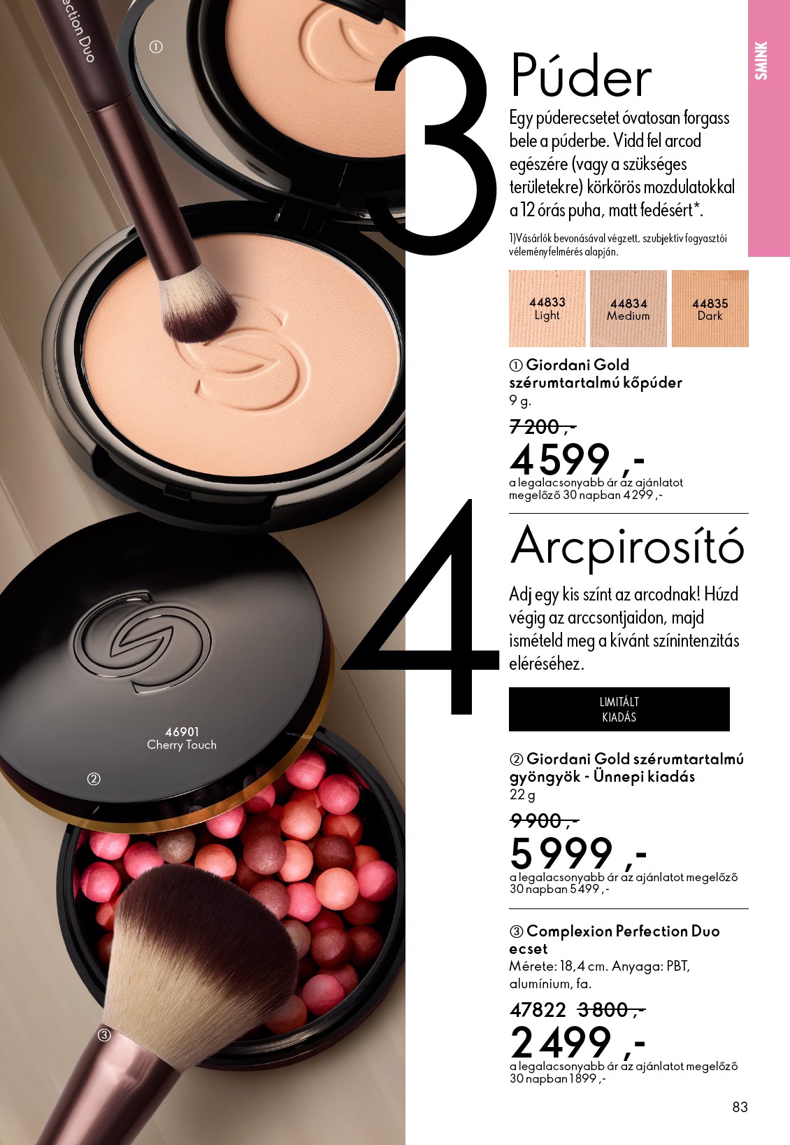 oriflame - Oriflame akciós újság, érvényes 2026.03.25. - 2026.04.14. - page: 83