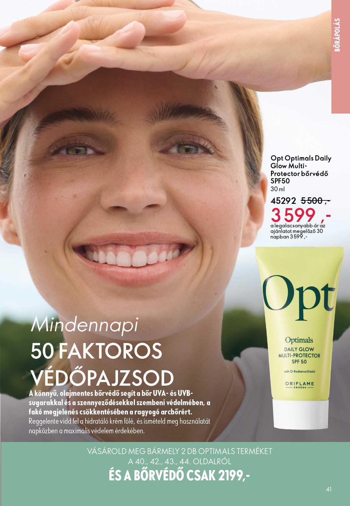 oriflame - Oriflame akciós újság, érvényes 2026.03.25. - 2026.04.14. - page: 41