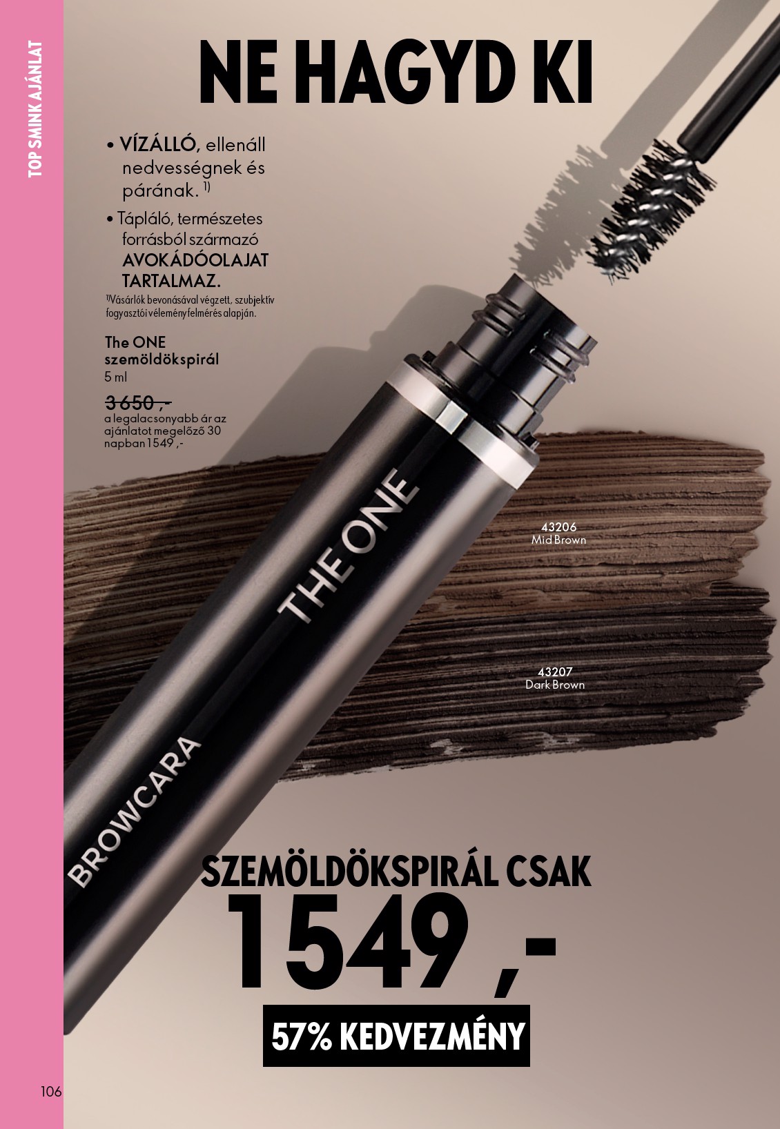 oriflame - Oriflame akciós újság, érvényes 2026.03.25. - 2026.04.14. - page: 106