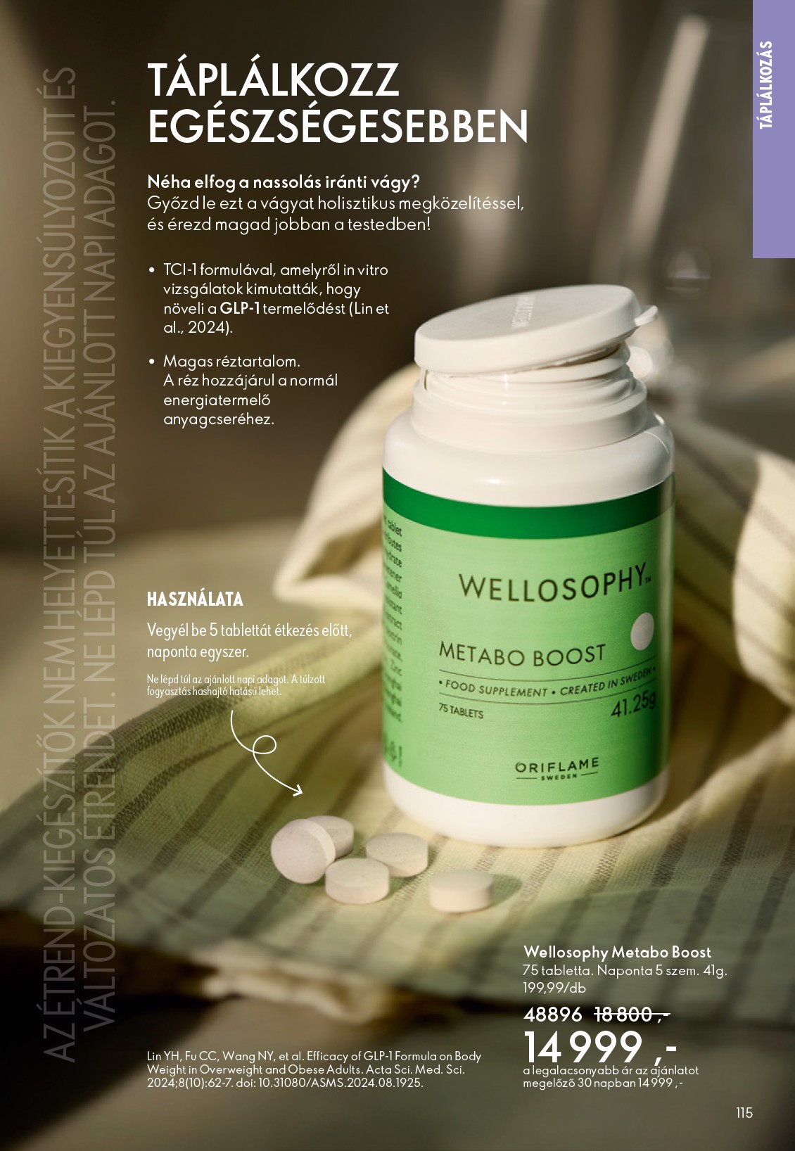 oriflame - Aktuális Oriflame szórólap érvényes szerdától 2026.04.15.-től keddtől 2026.05.05.-ig - page: 115