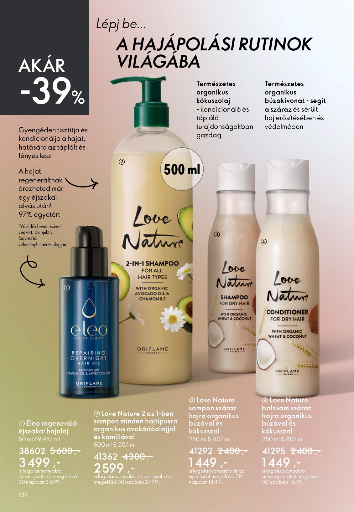 oriflame - Aktuális Oriflame szórólap érvényes szerdától 2026.04.15.-től keddtől 2026.05.05.-ig - page: 138