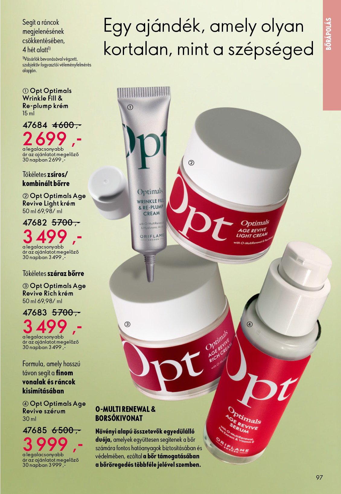 oriflame - Aktuális Oriflame szórólap érvényes szerdától 2026.04.15.-től keddtől 2026.05.05.-ig - page: 97
