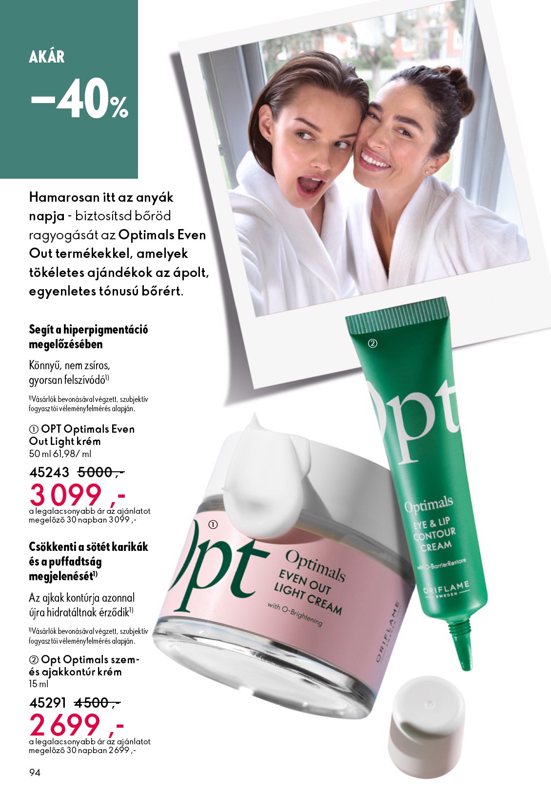 oriflame - Aktuális Oriflame szórólap érvényes szerdától 2026.04.15.-től keddtől 2026.05.05.-ig - page: 94
