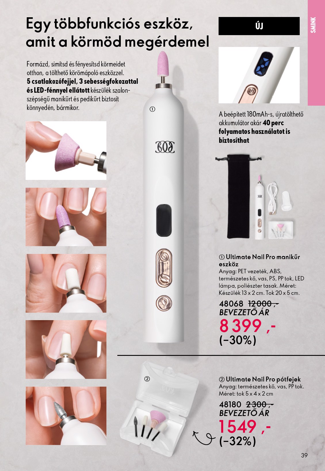 oriflame - Aktuális Oriflame szórólap érvényes szerdától 2026.04.15.-től keddtől 2026.05.05.-ig - page: 39