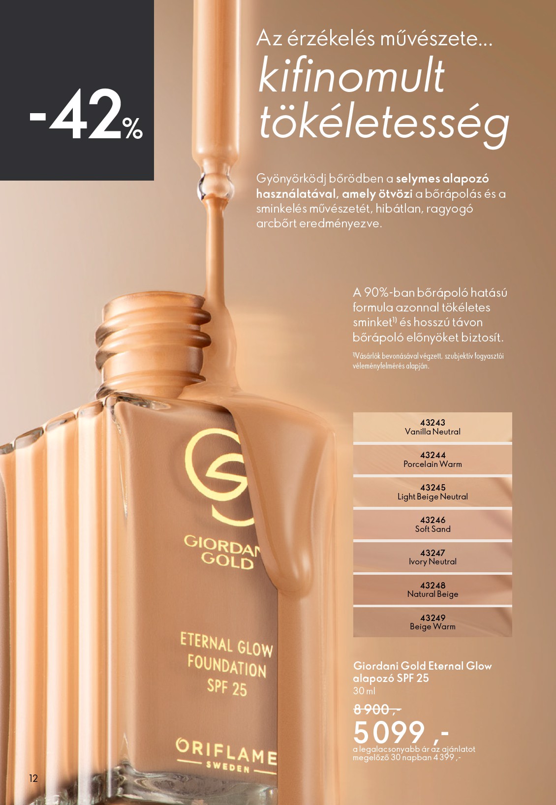 oriflame - Aktuális Oriflame szórólap érvényes szerdától 2026.04.15.-től keddtől 2026.05.05.-ig - page: 12