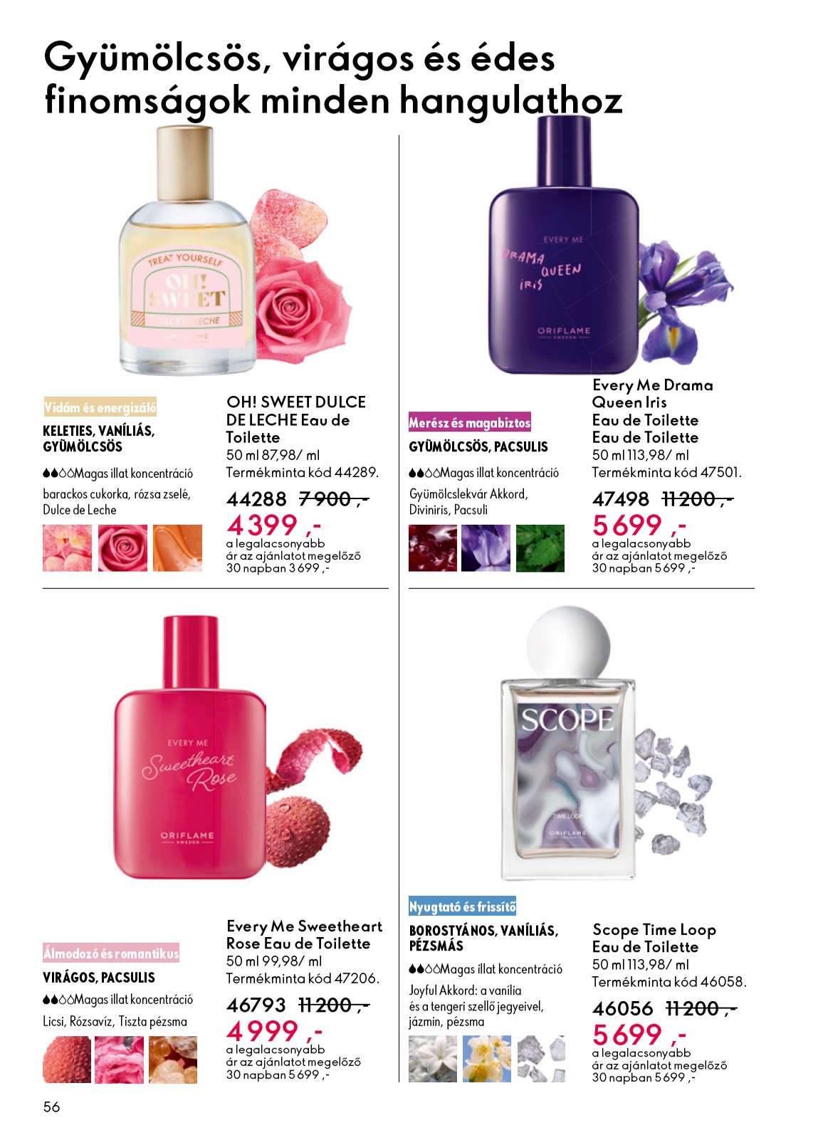 oriflame - Aktuális Oriflame szórólap érvényes szerdától 2026.05.06.-től keddtől 2026.05.26.-ig - page: 56