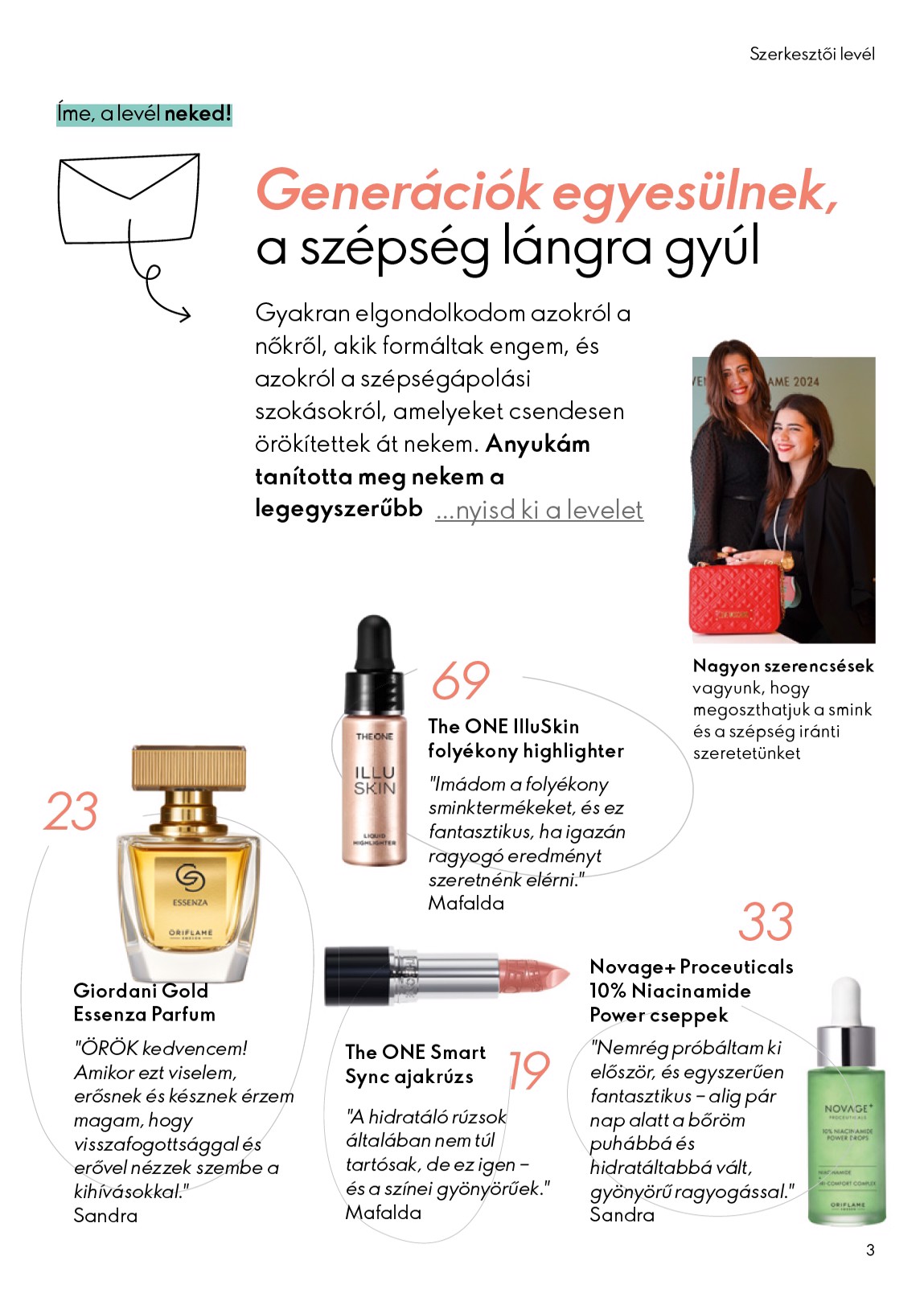 oriflame - Aktuális Oriflame szórólap érvényes szerdától 2026.05.06.-től keddtől 2026.05.26.-ig - page: 3