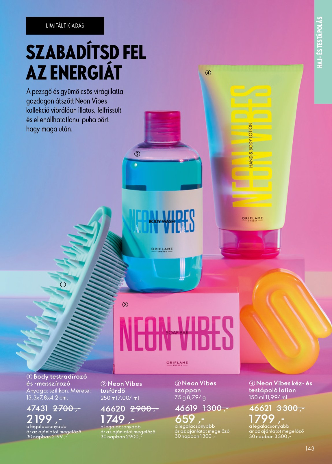 oriflame - Aktuális Oriflame szórólap érvényes szerdától 2026.05.06.-től keddtől 2026.05.26.-ig - page: 143