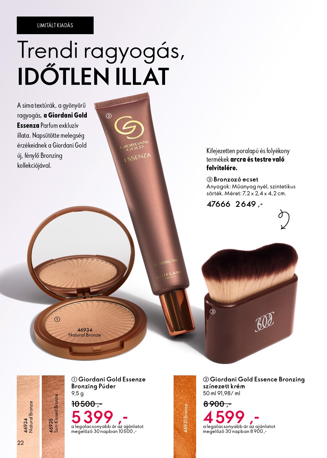 oriflame - Aktuális Oriflame szórólap érvényes szerdától 2026.05.06.-től keddtől 2026.05.26.-ig - page: 22