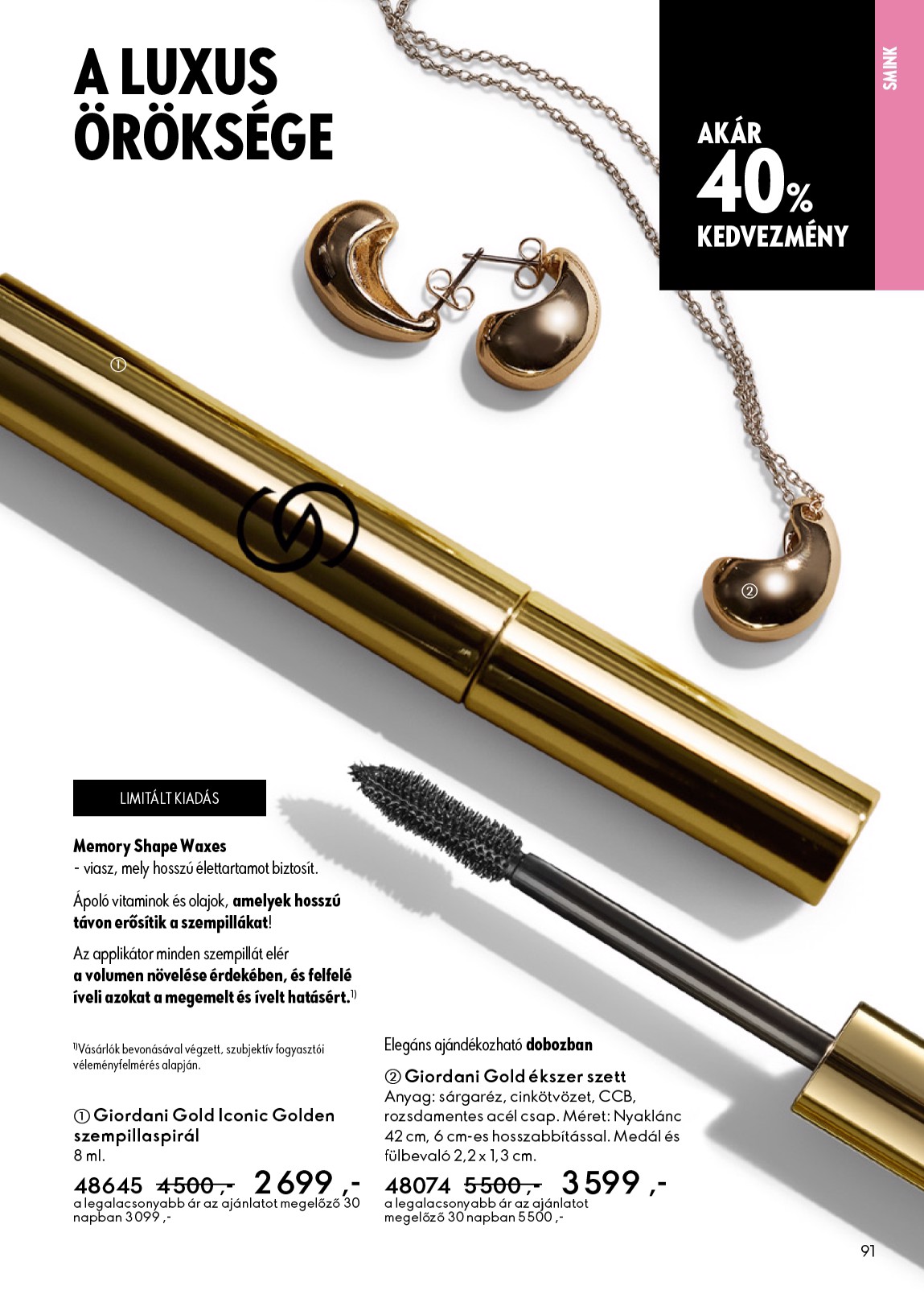 oriflame - Aktuális Oriflame szórólap érvényes szerdától 2026.05.06.-től keddtől 2026.05.26.-ig - page: 91