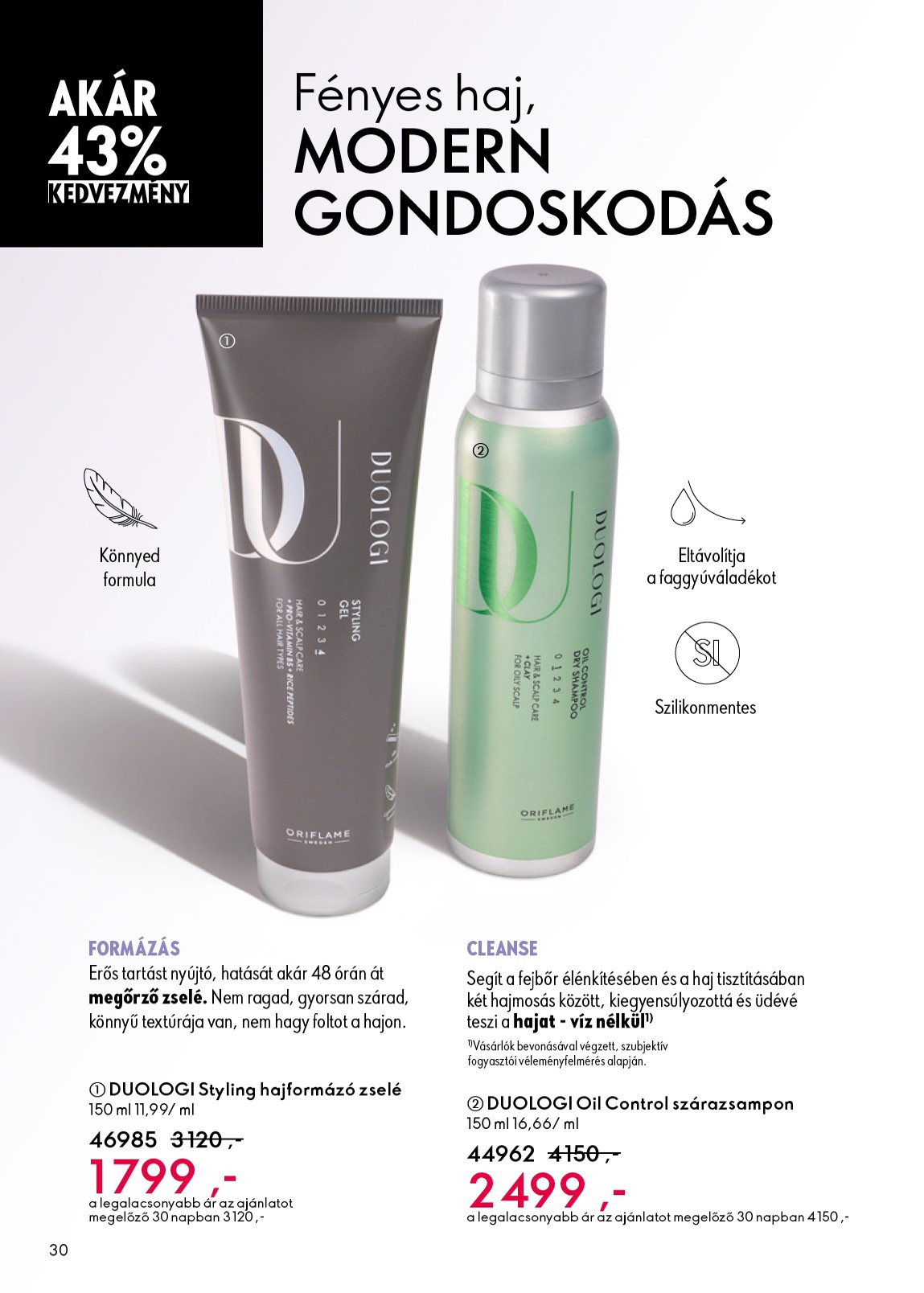 oriflame - Aktuális Oriflame szórólap érvényes szerdától 2026.05.06.-től keddtől 2026.05.26.-ig - page: 30