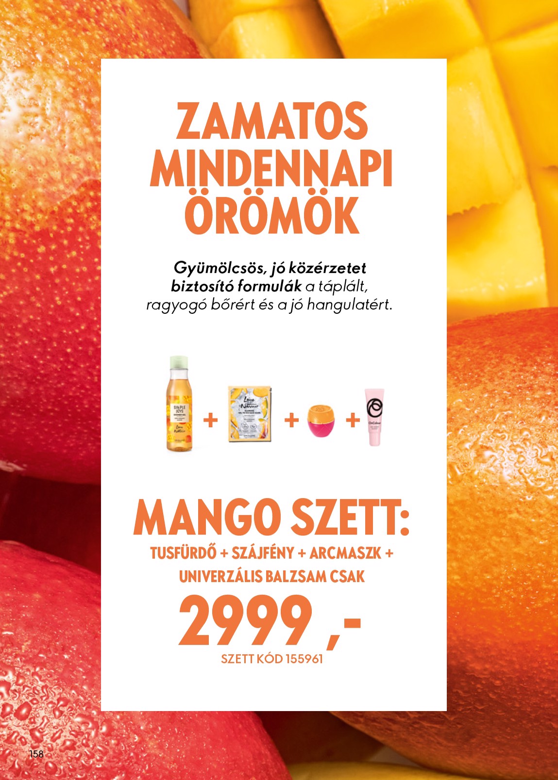 oriflame - Aktuális Oriflame szórólap érvényes szerdától 2026.05.06.-től keddtől 2026.05.26.-ig - page: 158