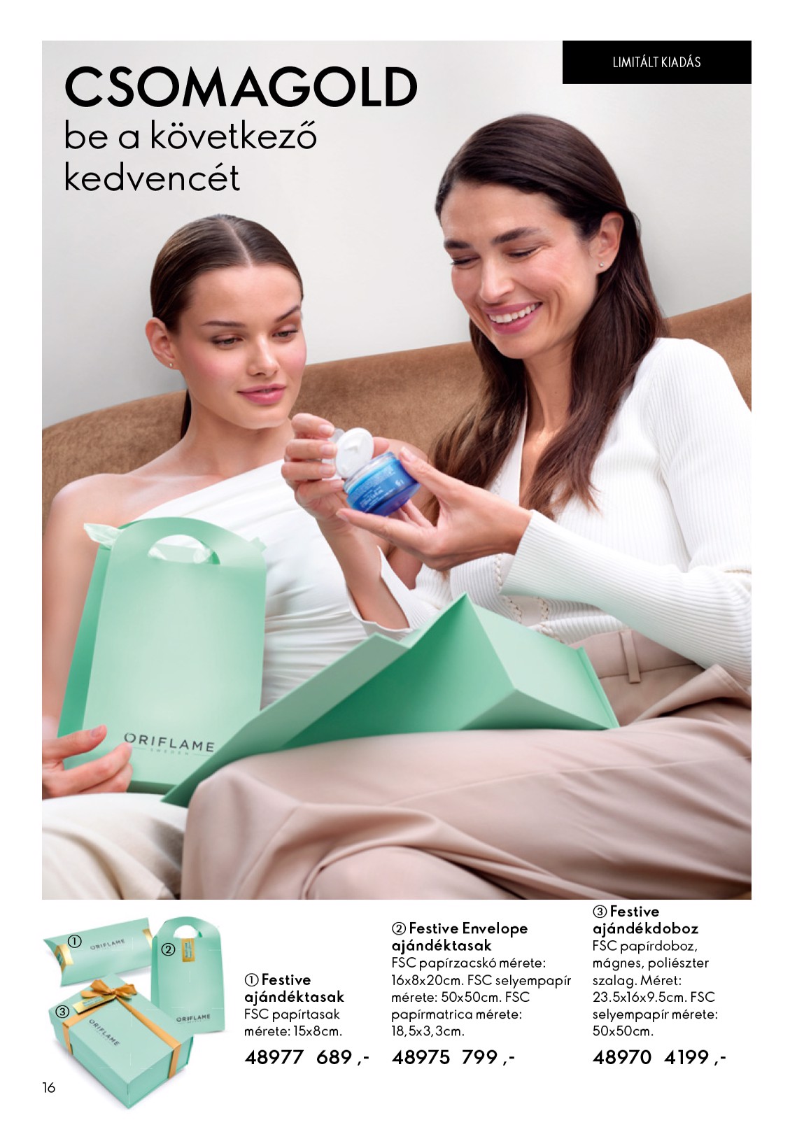 oriflame - Aktuális Oriflame szórólap érvényes szerdától 2026.05.06.-től keddtől 2026.05.26.-ig - page: 16