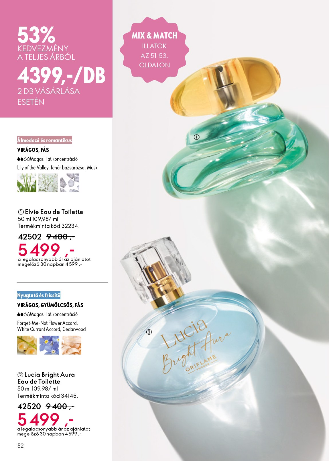 oriflame - Aktuális Oriflame szórólap érvényes szerdától 2026.05.06.-től keddtől 2026.05.26.-ig - page: 52