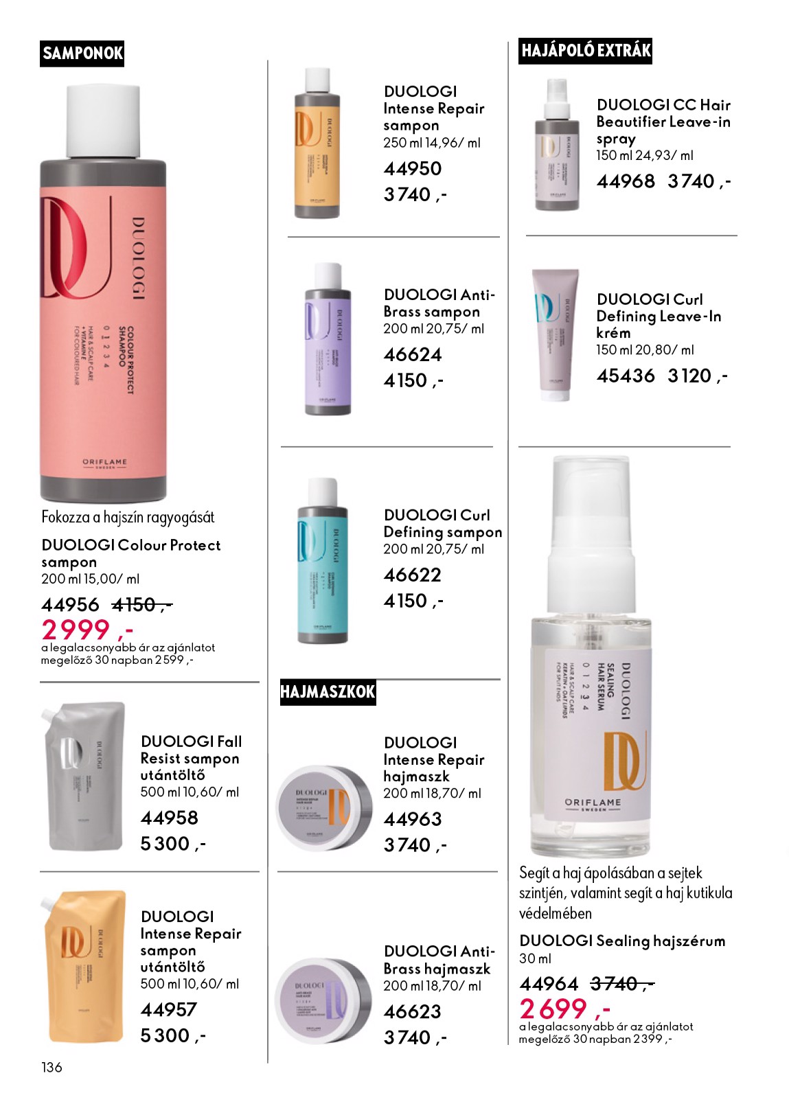 oriflame - Aktuális Oriflame szórólap érvényes szerdától 2026.05.06.-től keddtől 2026.05.26.-ig - page: 136