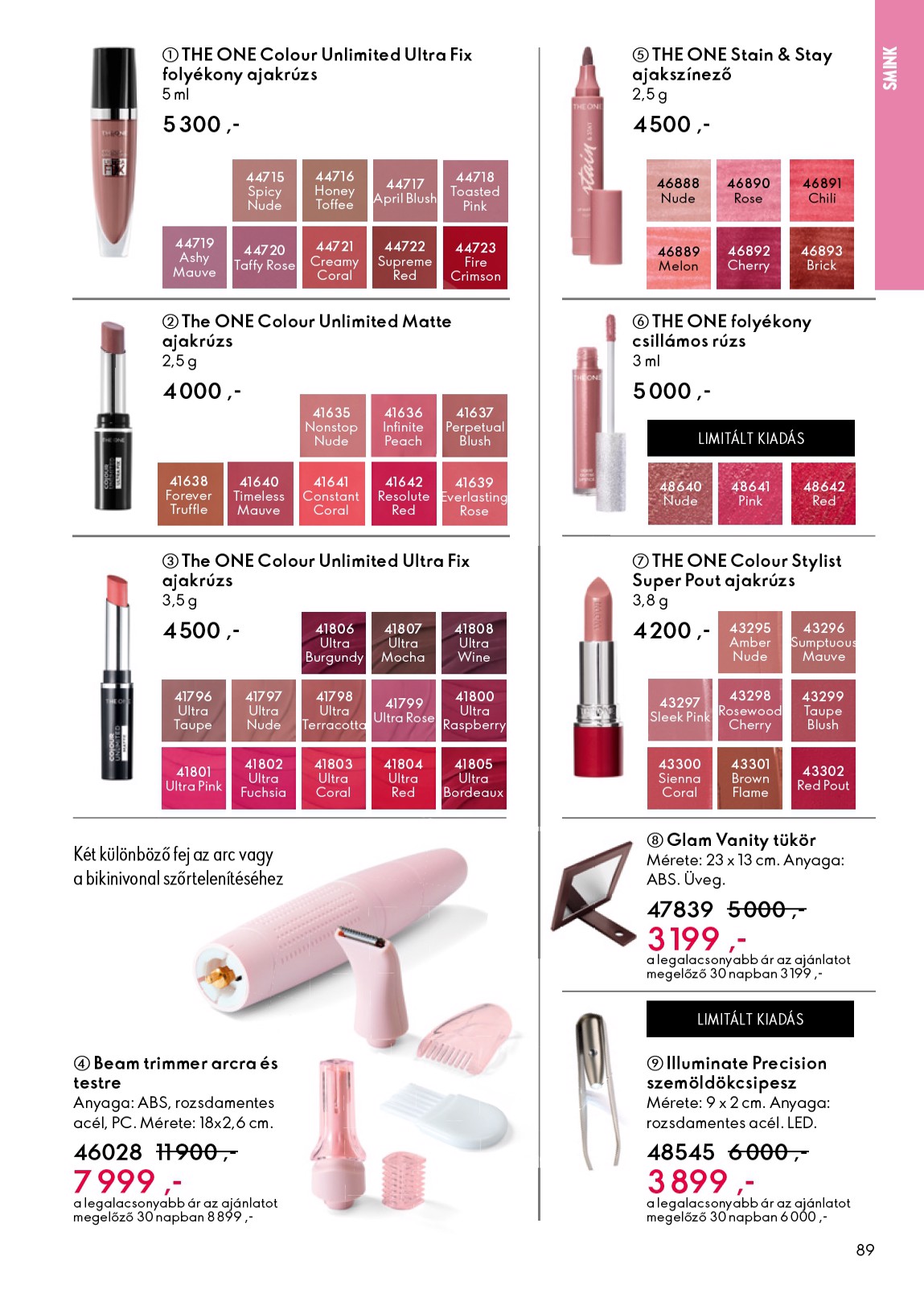 oriflame - Aktuális Oriflame szórólap érvényes szerdától 2026.05.06.-től keddtől 2026.05.26.-ig - page: 89