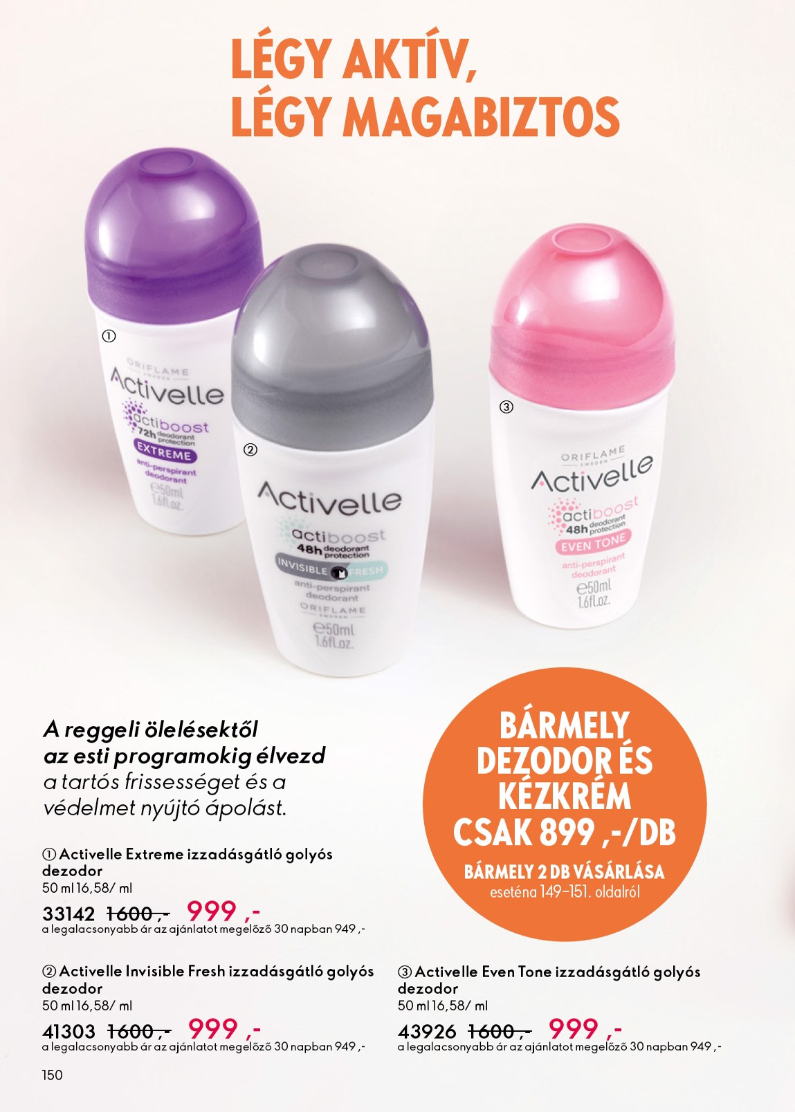 oriflame - Aktuális Oriflame szórólap érvényes szerdától 2026.05.06.-től keddtől 2026.05.26.-ig - page: 150