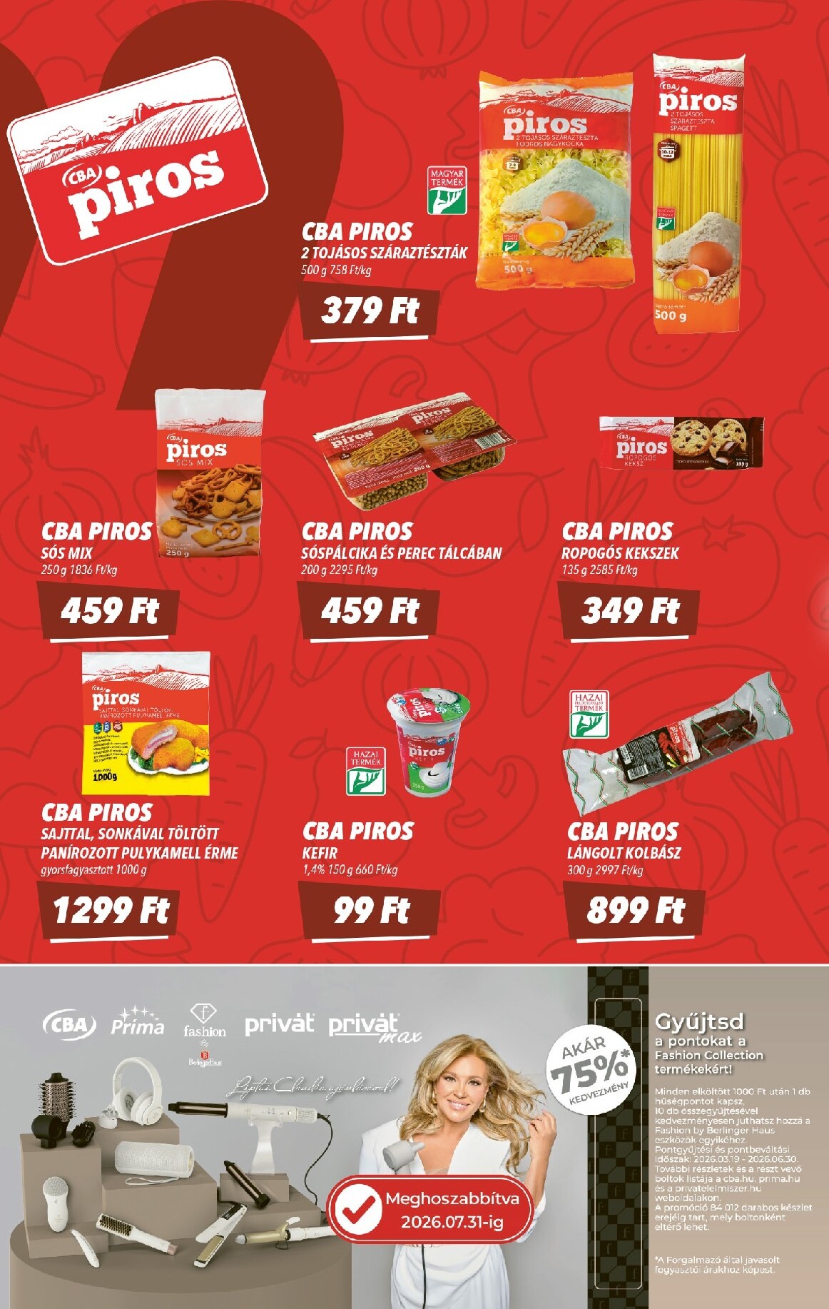 cba - A jövőbeli CBA akciós újság csütörtöktől 2026.07.09.-tól szerdától 2026.07.15.-ig érvényes. - page: 4