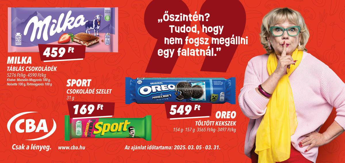 cba - CBA akciós újság, érvényes 03.05. - 03.31.
