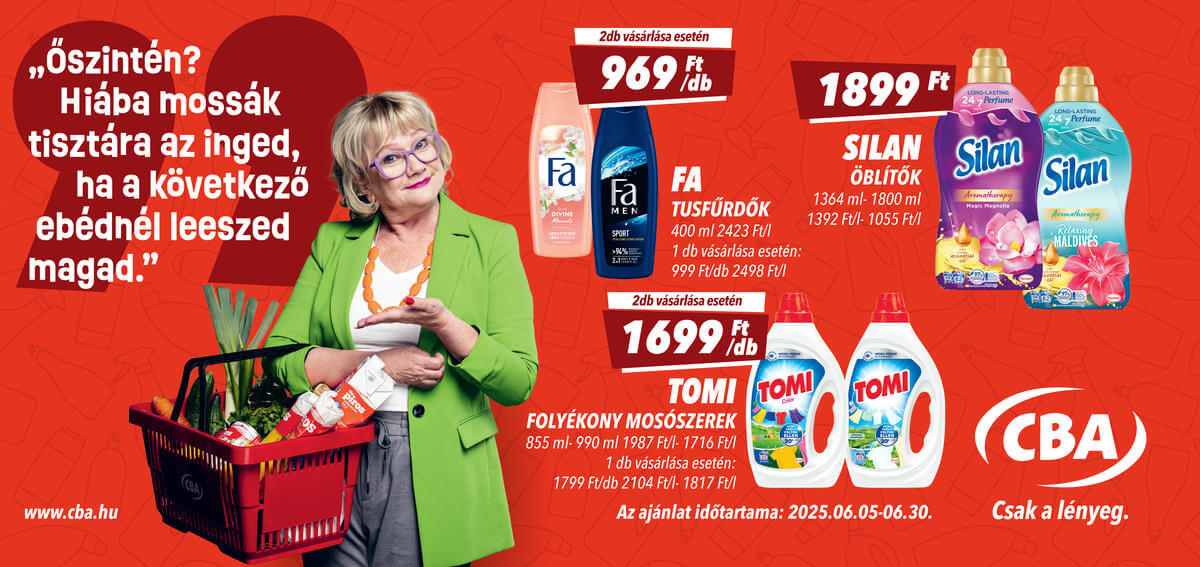 cba - CBA akciós újság, érvényes 06.05. - 06.30.