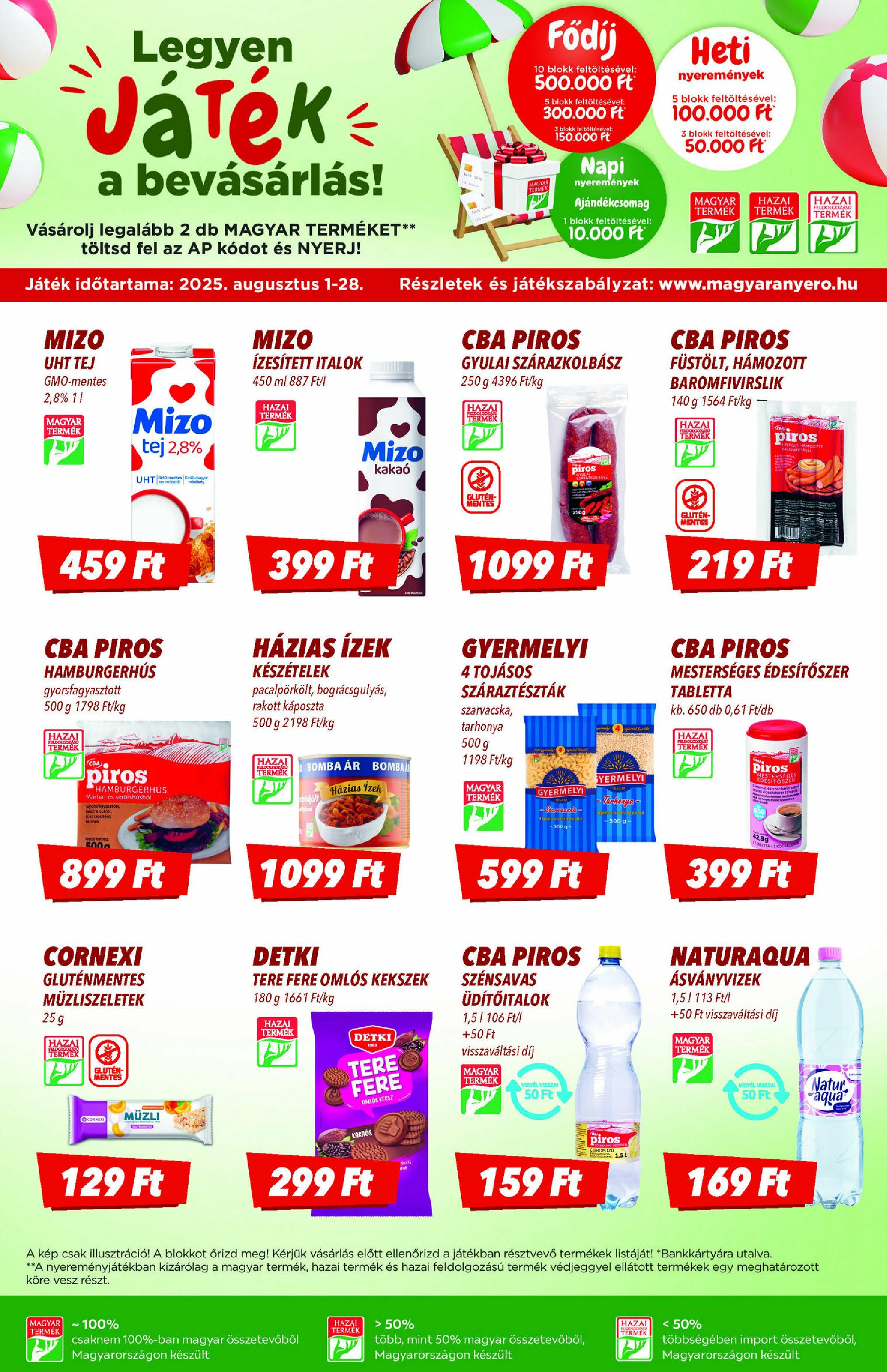 cba - CBA akciós újság, érvényes 08.14. - 08.20. - page: 4