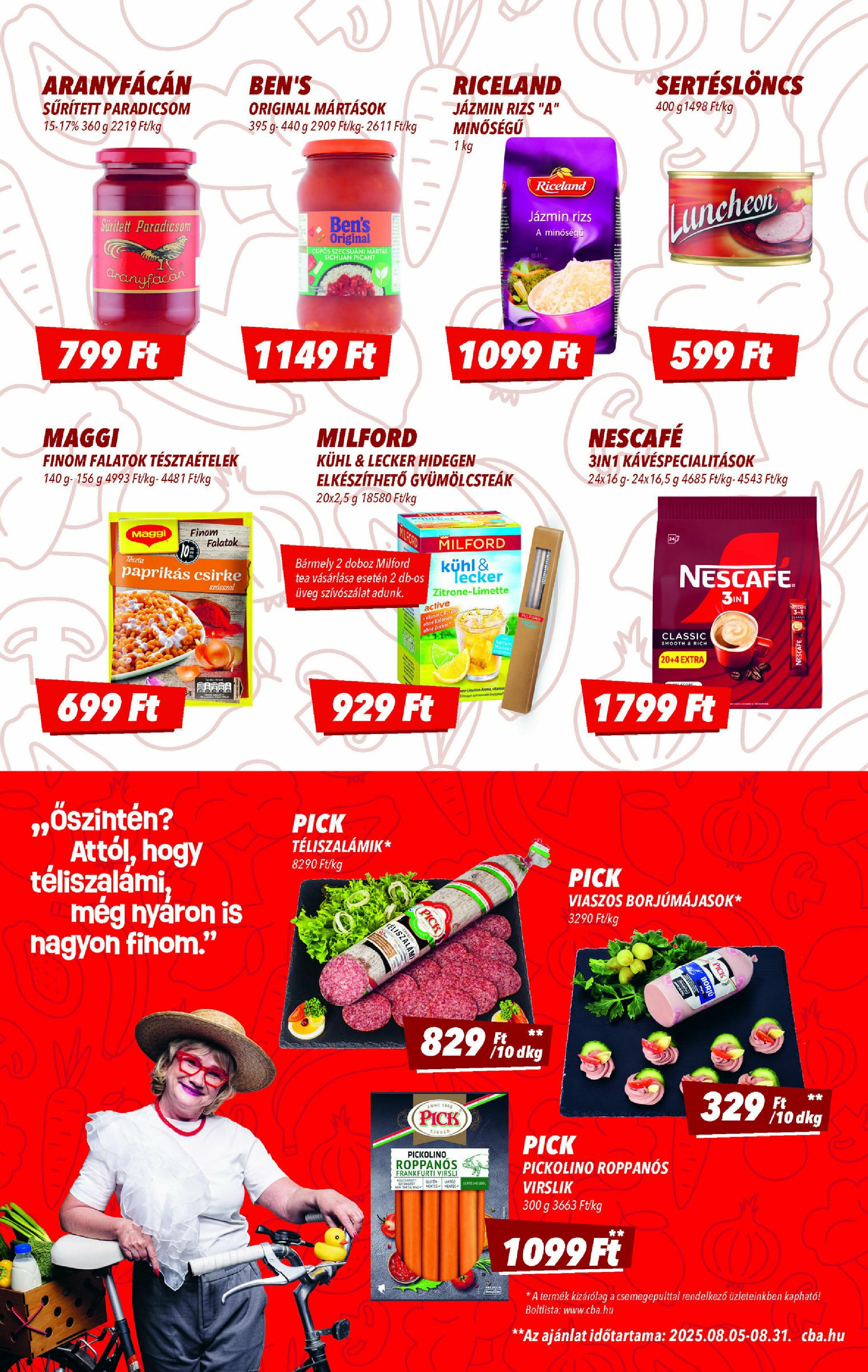 cba - CBA akciós újság, érvényes 08.14. - 08.20. - page: 5