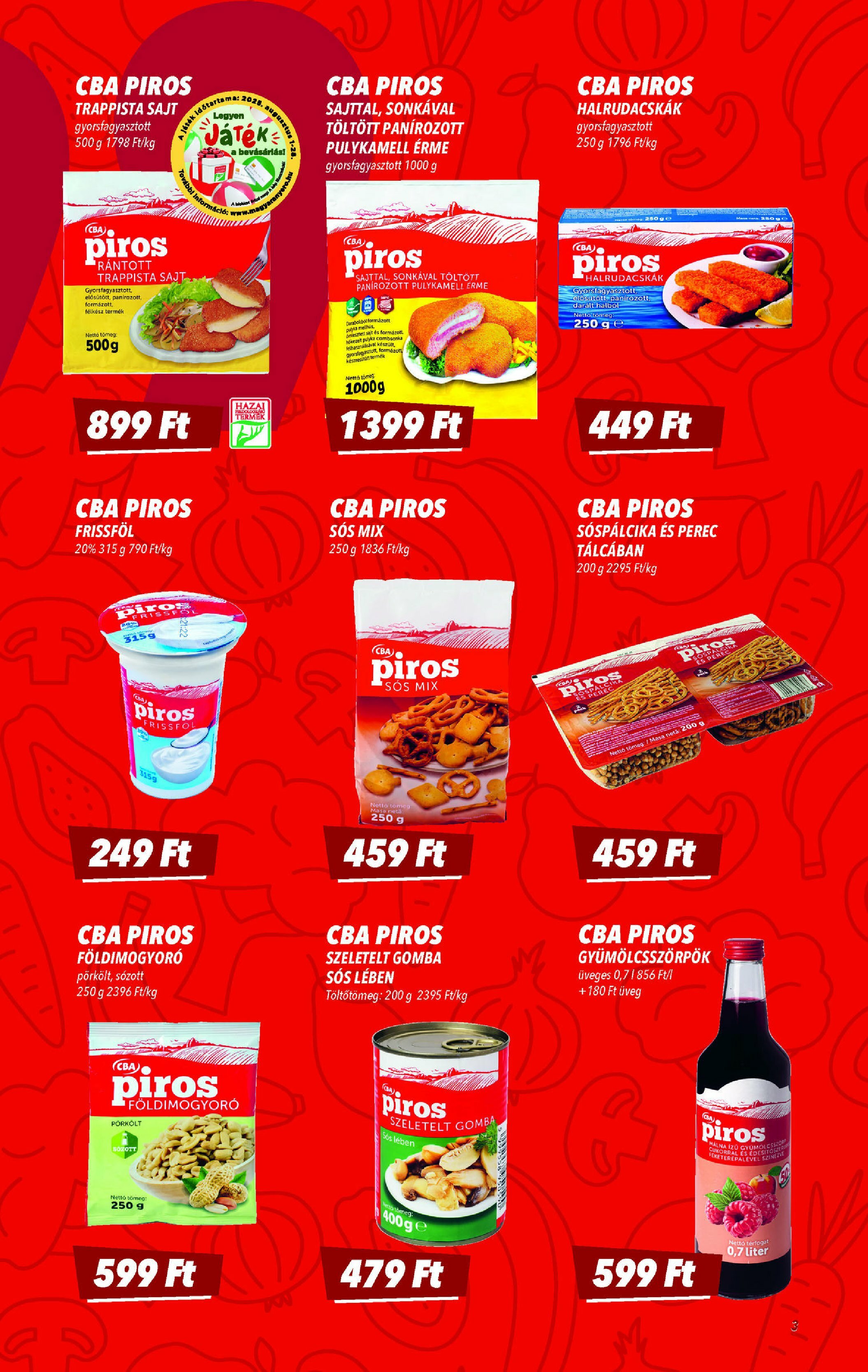 cba - CBA akciós újság, érvényes 08.14. - 08.20. - page: 3