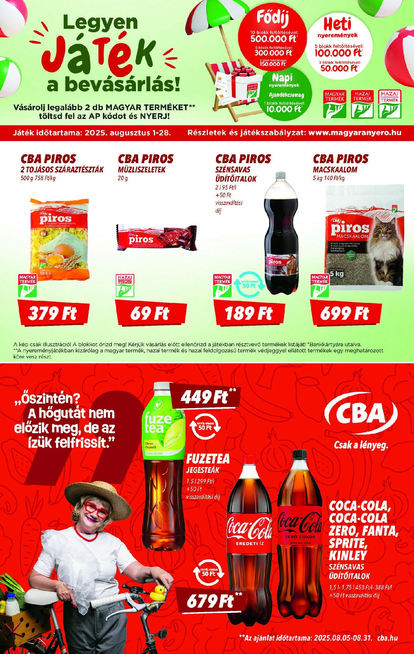 cba - CBA akciós újság, érvényes 08.21. - 08.27. - page: 5